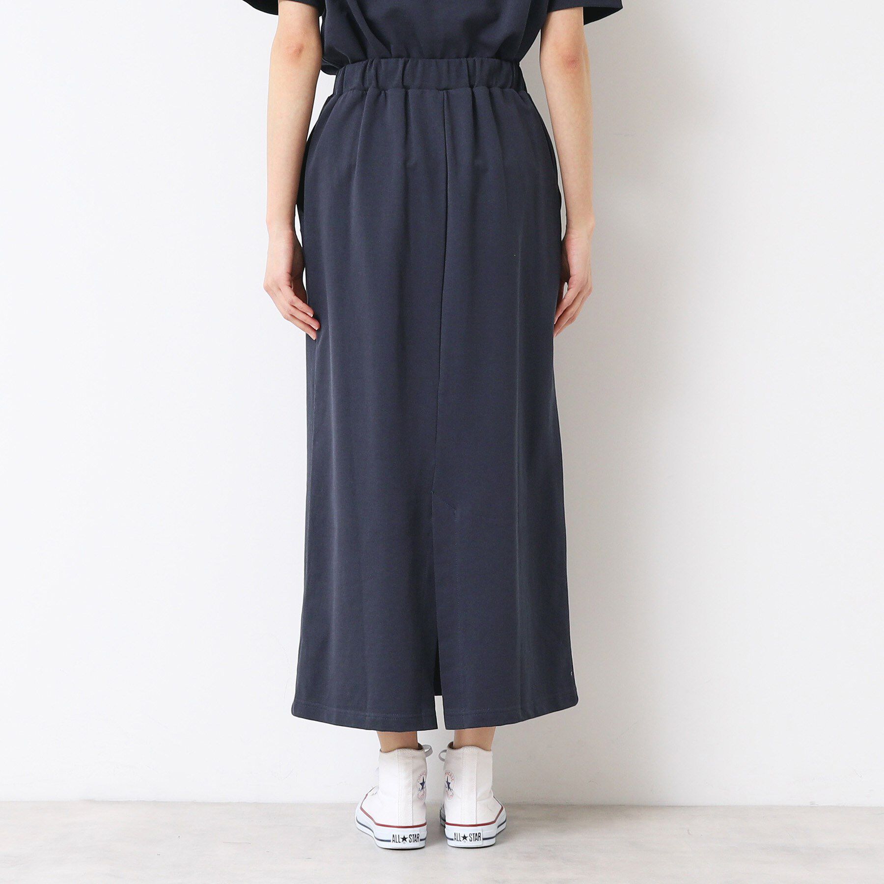 Dessin「【セットアップ可能・ウエストゴム・洗える】ミニ裏毛タイトスカート」|スカート|