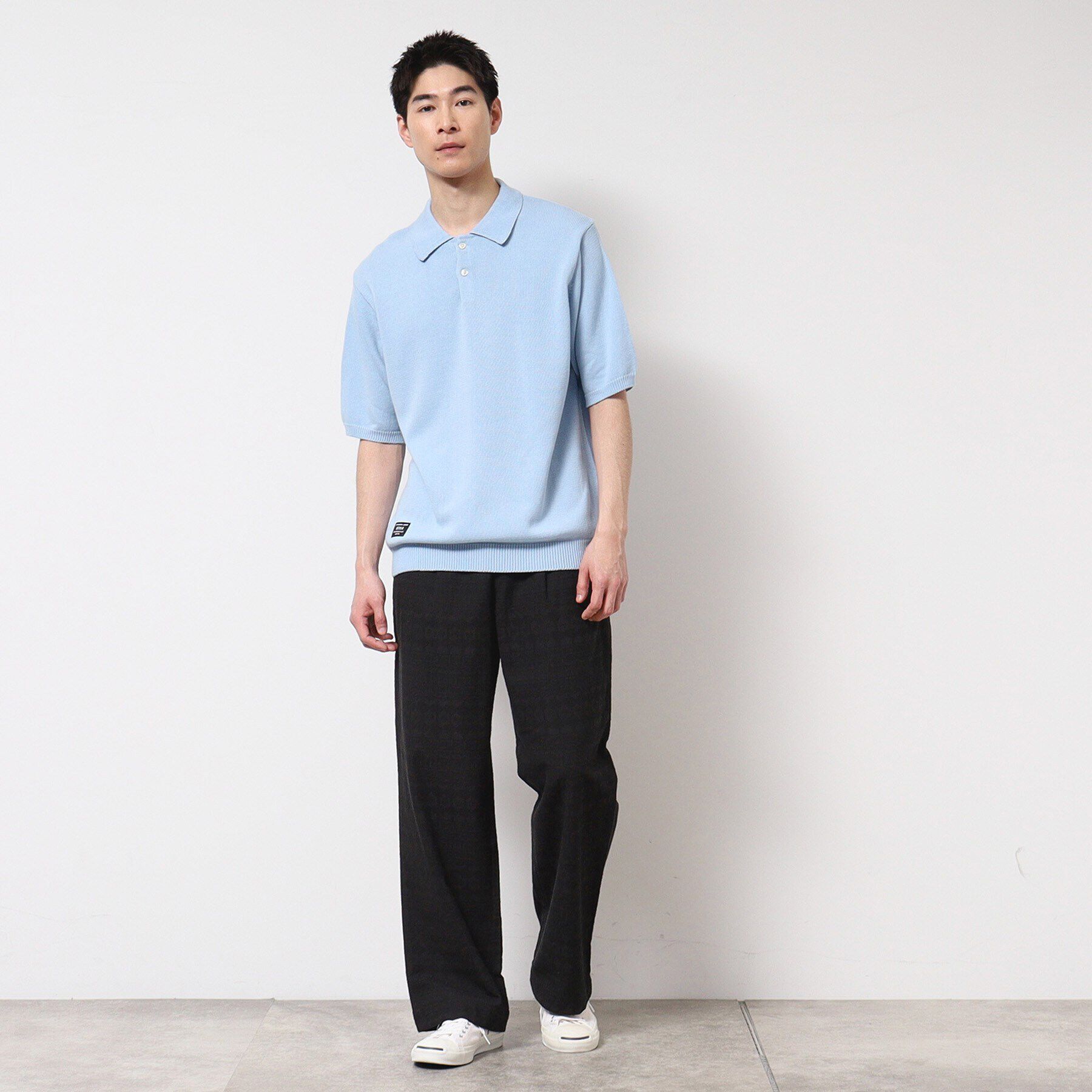 Dessin「【洗える】ニットポロシャツ」|ポロシャツ|