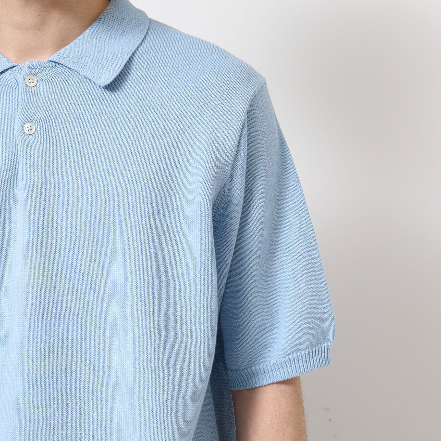 Dessin「【洗える】ニットポロシャツ」|ポロシャツ|