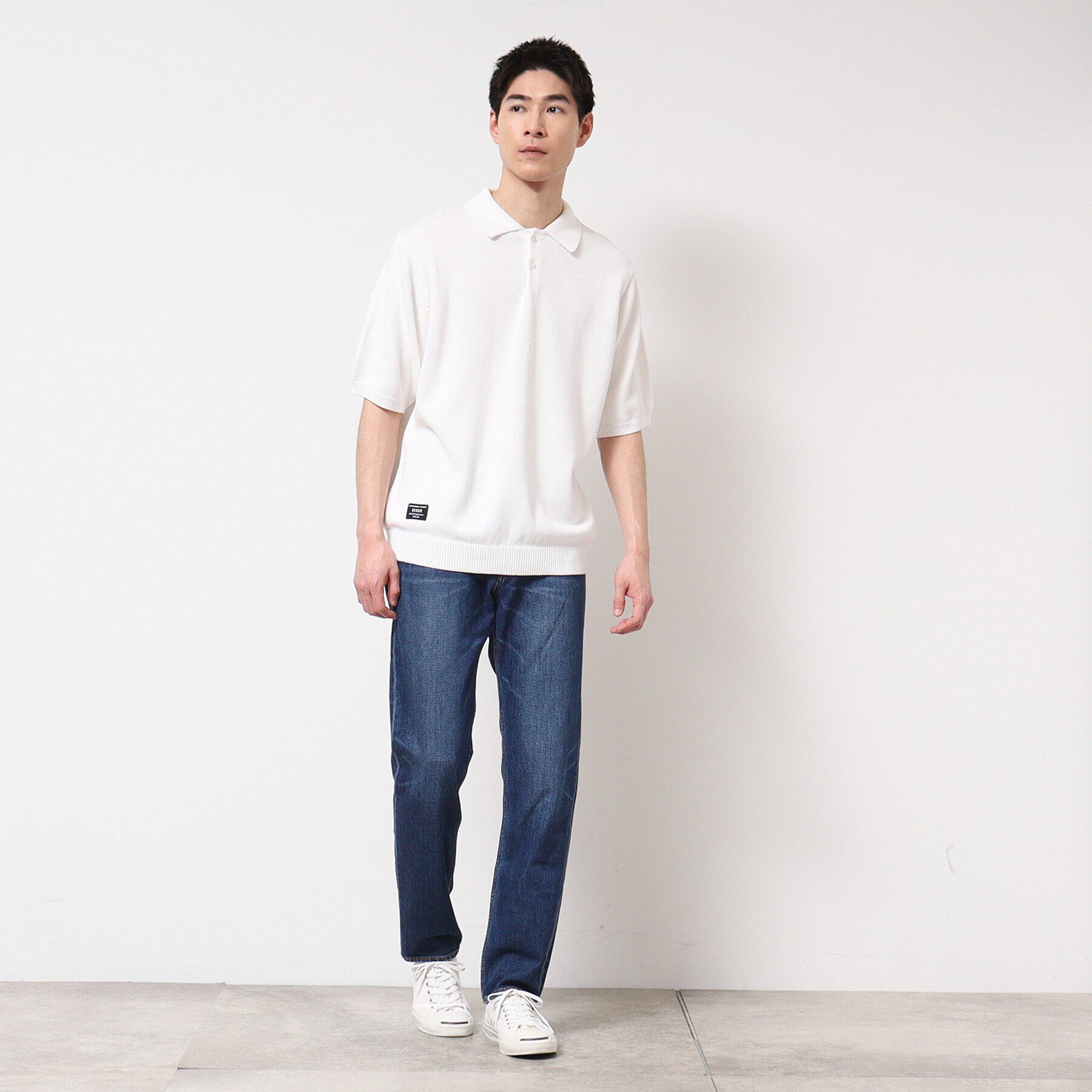 Dessin「【洗える】ニットポロシャツ」|ポロシャツ|