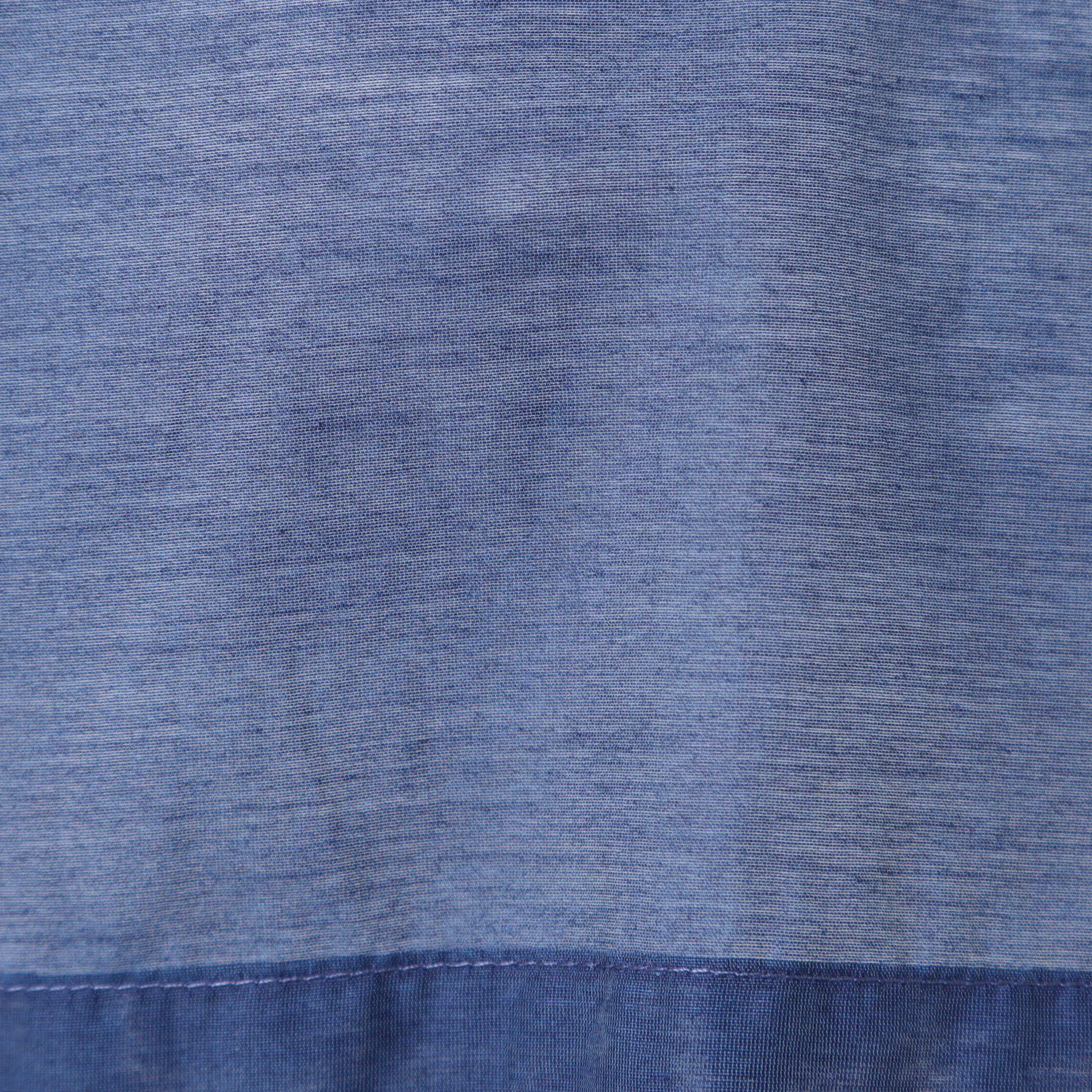 Dessin「【洗える】シアーデニムショート丈ブラウス」|シャツ・ブラウス|