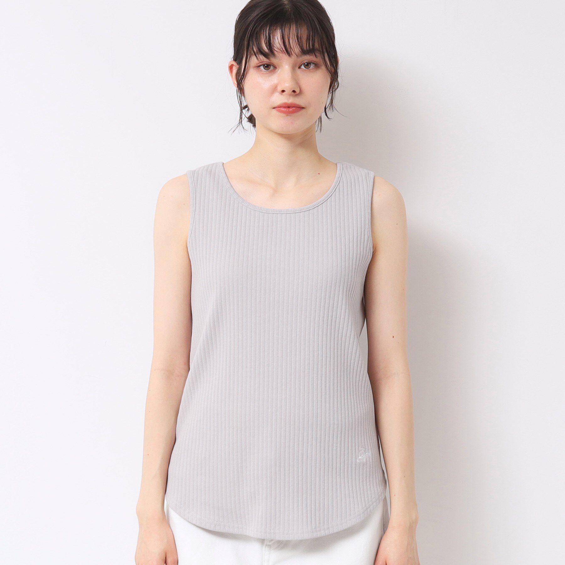 Dessin「【2WAY・洗える】リブタンク（S～L）」|キャミソール|