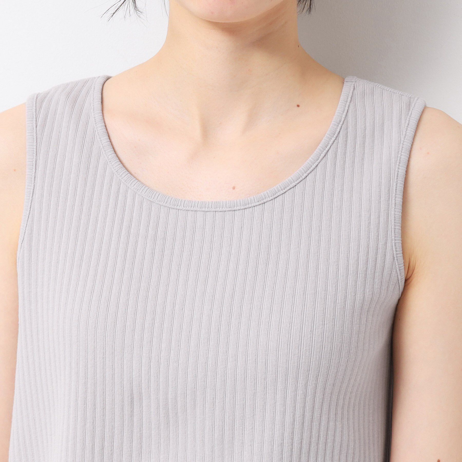 Dessin「【2WAY・洗える】リブタンク（S～L）」|キャミソール|