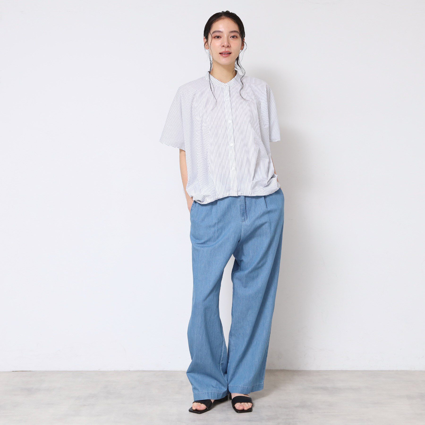 Dessin「ドロップショルダーブラウス」|シャツ・ブラウス|