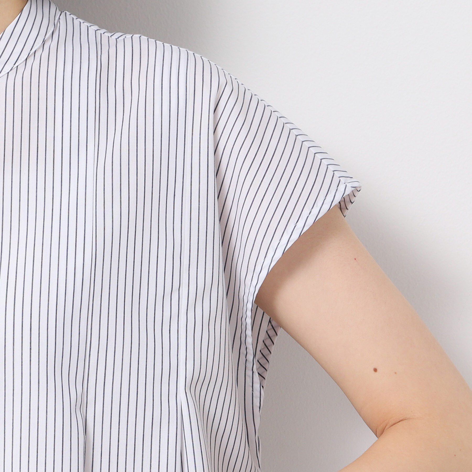 Dessin「【洗える】フレンチスリーブフレアーブラウス（XS～L）」|シャツ・ブラウス|