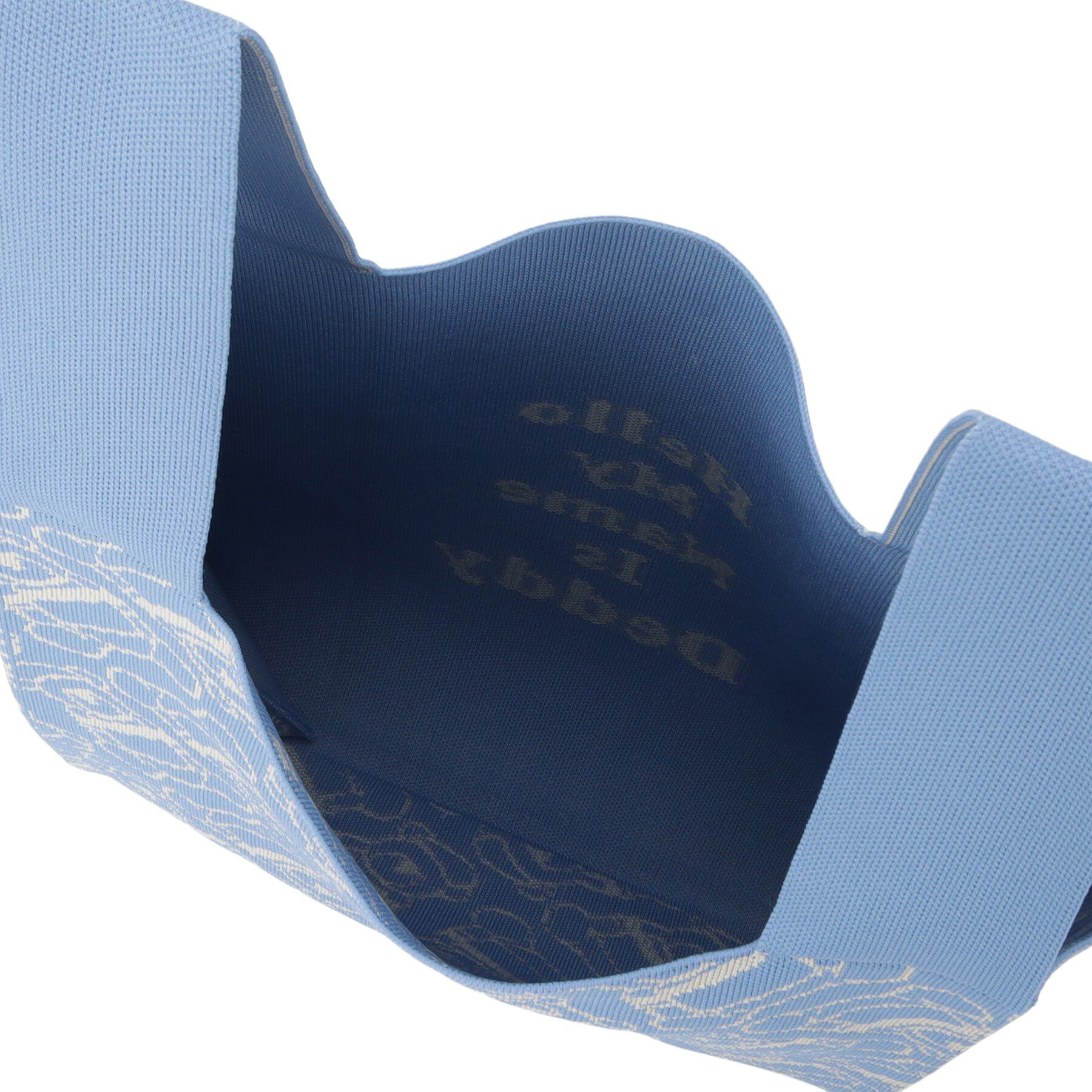 Dessin「【マシンウォッシャブル・A4収納可】Deddy ジャガードニットバッグ」|トートバッグ|