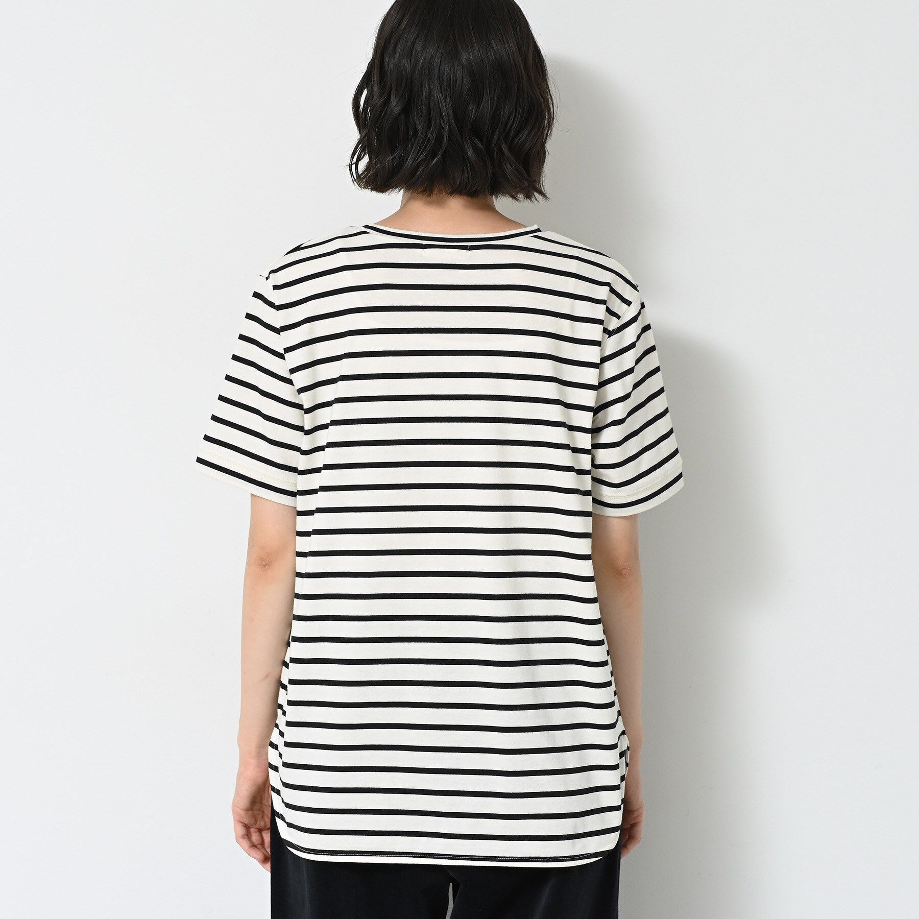 Dessin「【洗える】シャツテール半袖Tシャツ」|Tシャツ・カットソー|