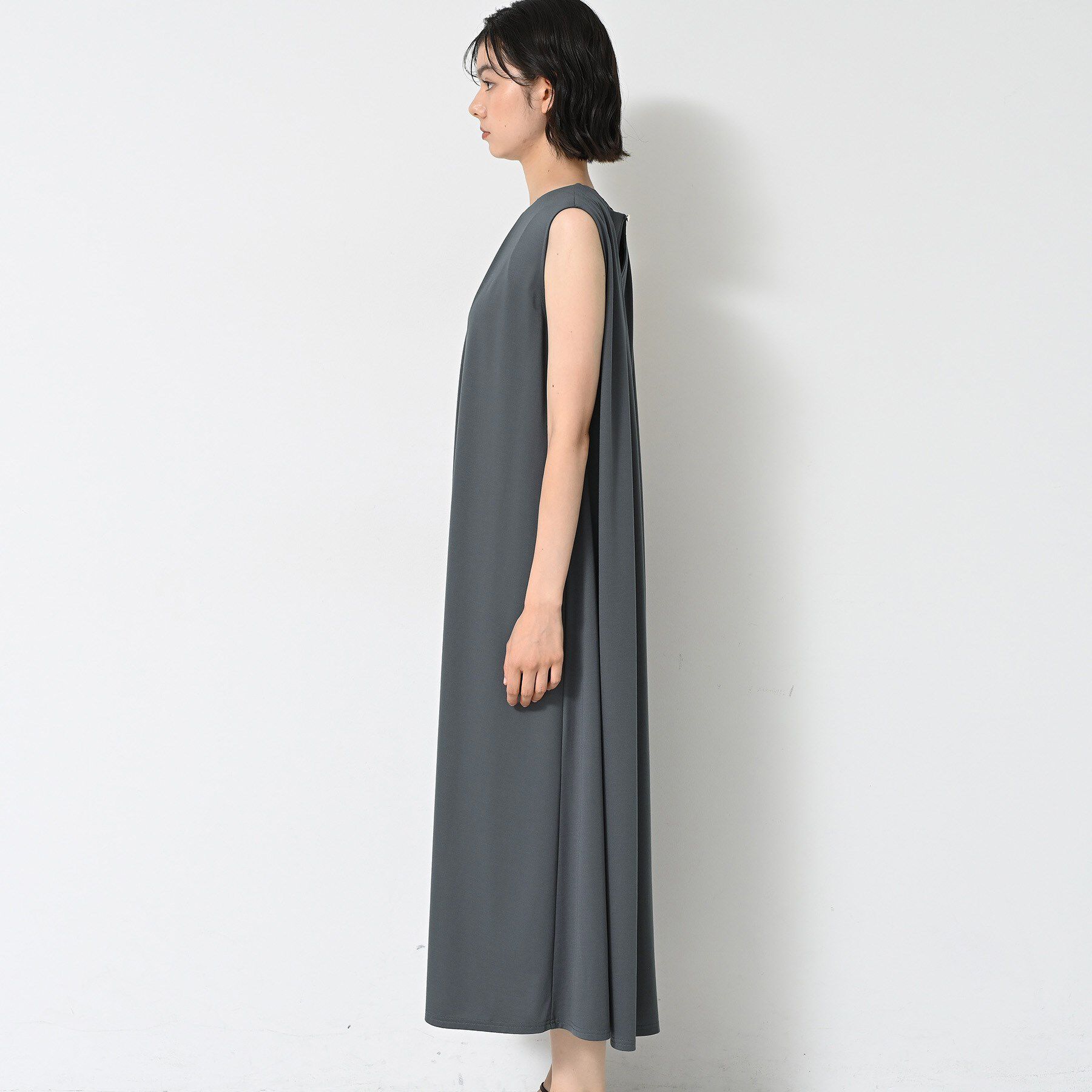 Dessin「【接触冷感】スムースポンチワンピース」|ワンピース|