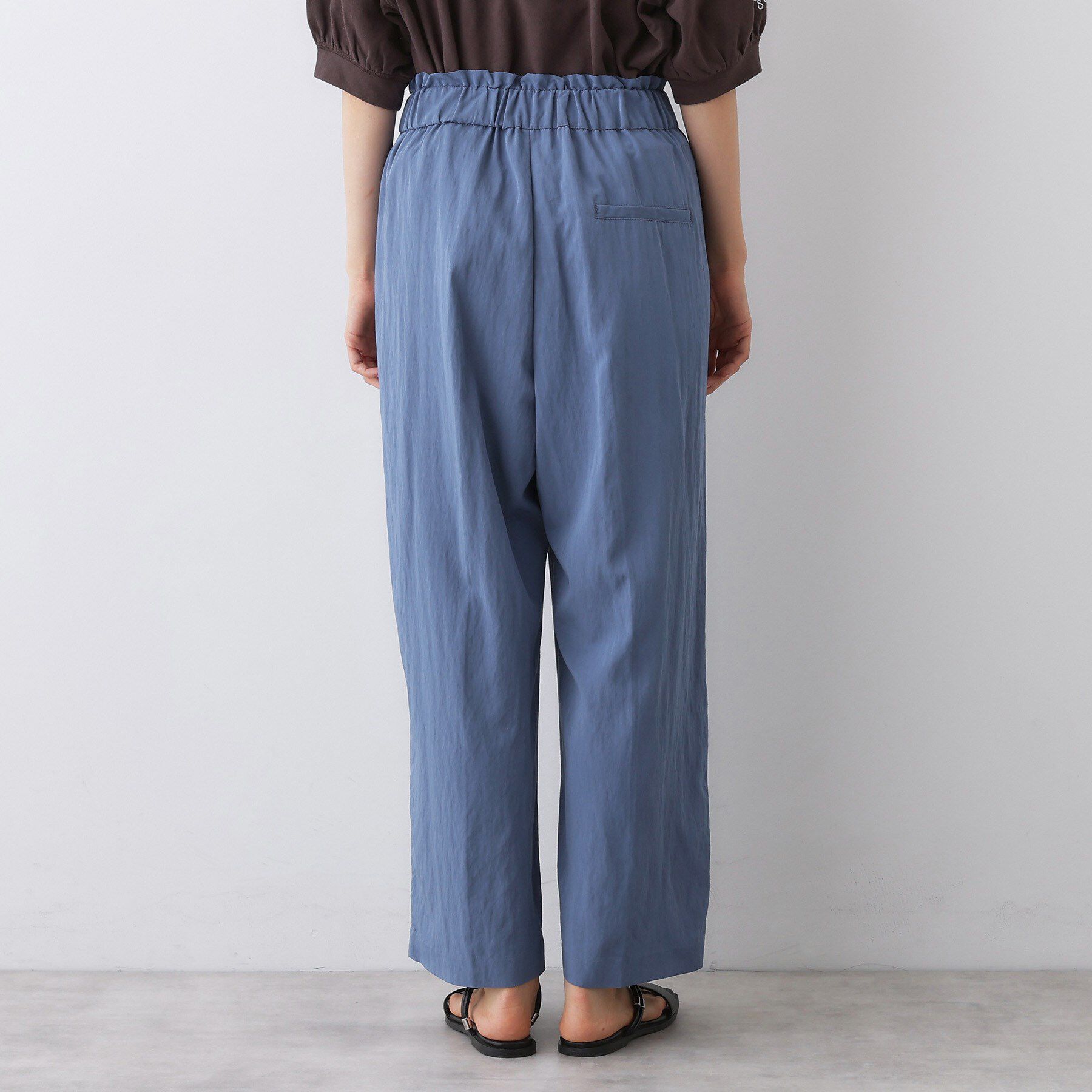 Dessin「【ウエストゴム/洗える】リラクシーナイロンパンツ」|その他|