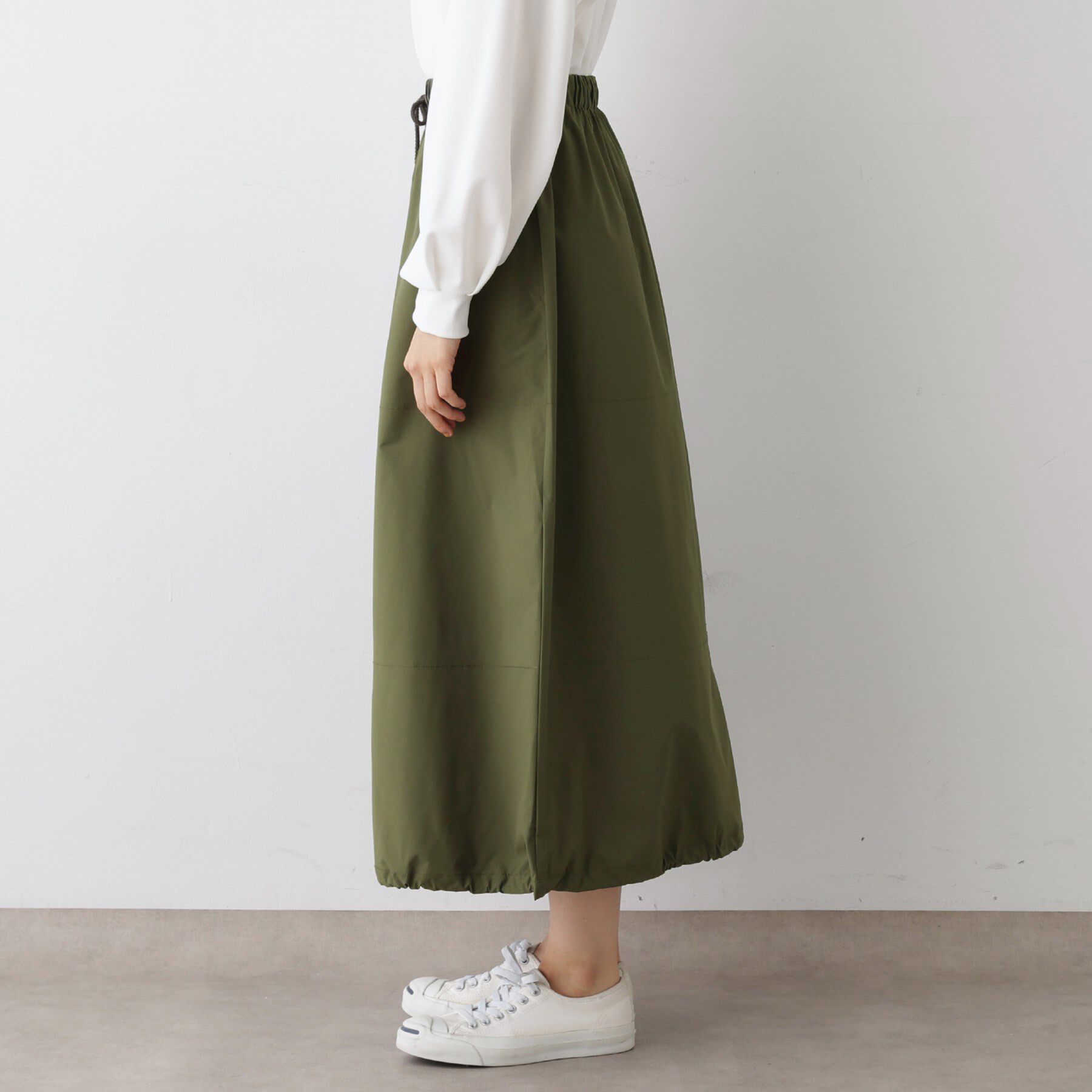 Dessin「【セットアップ可・洗える】裾スピンドル付きイージースカート」|スカート|