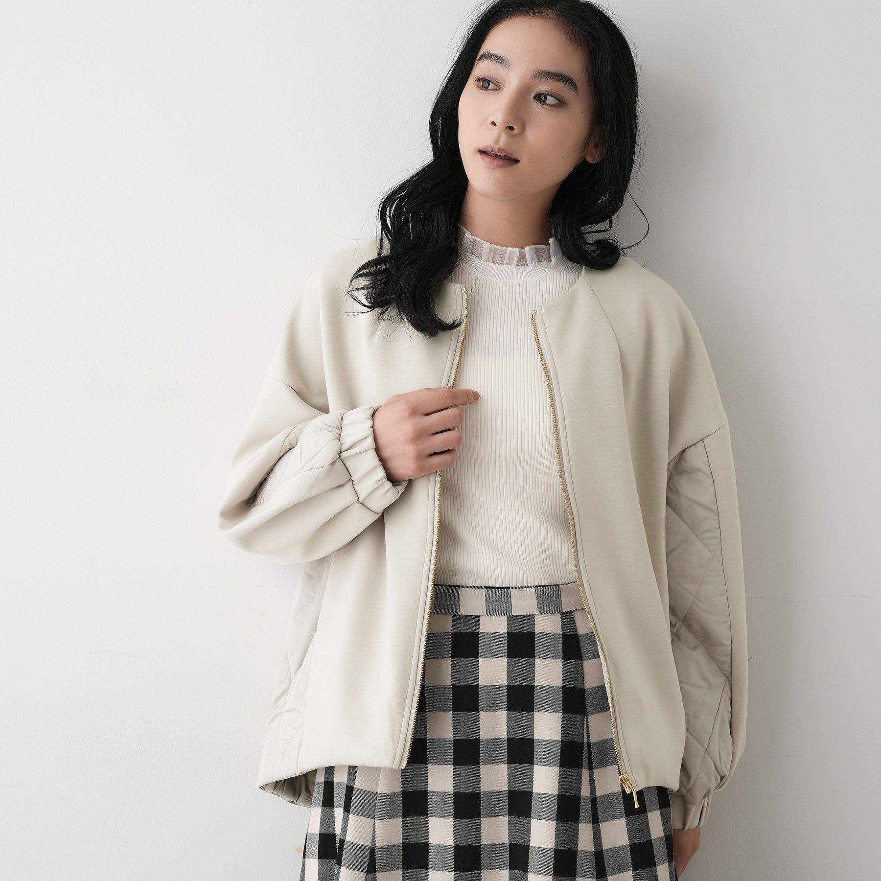 Dessin「ダンボールジップブルゾン」|ブルゾン・スタジャン|