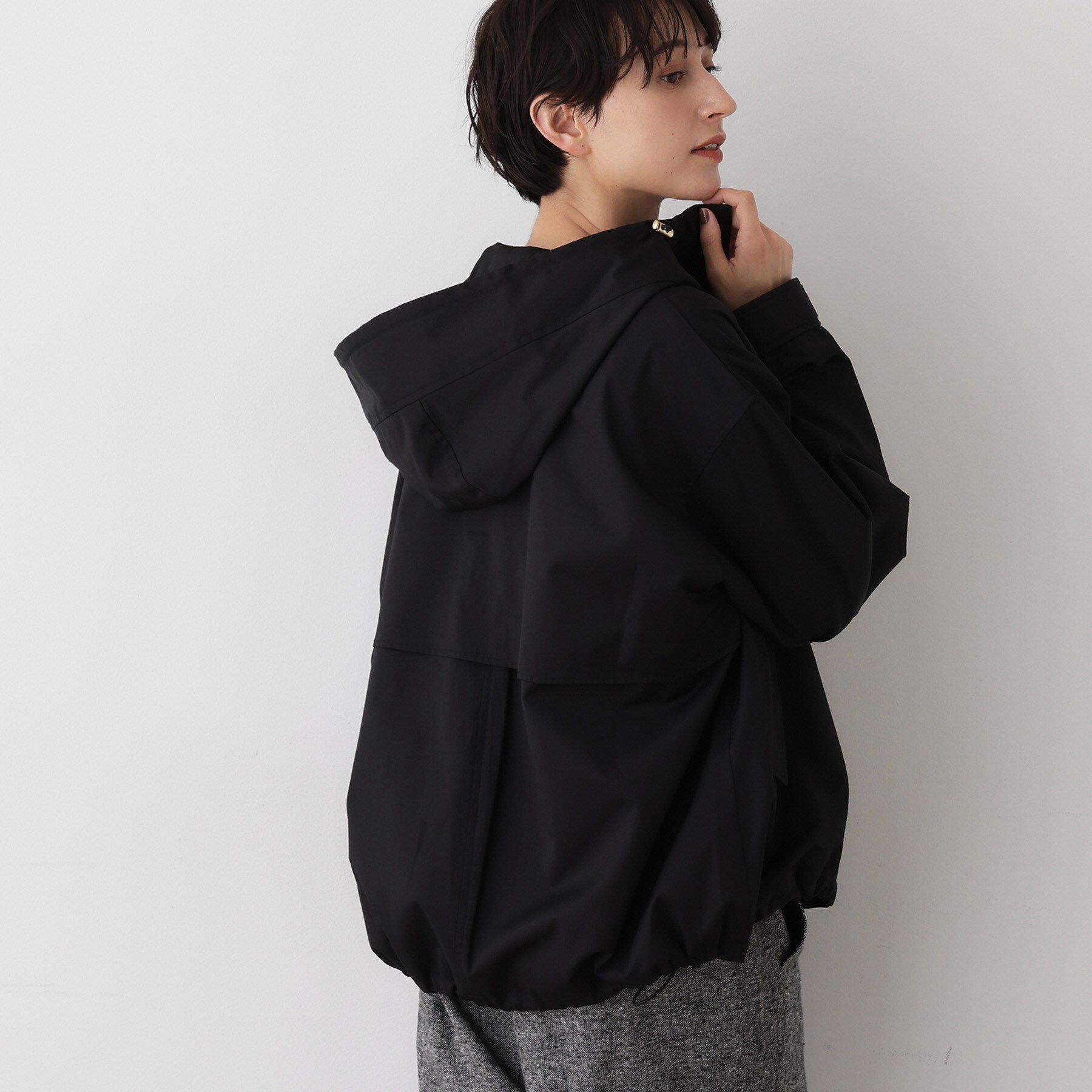 Dessin「【洗える】裾ドローコード付きマウンテンパーカ」|その他|