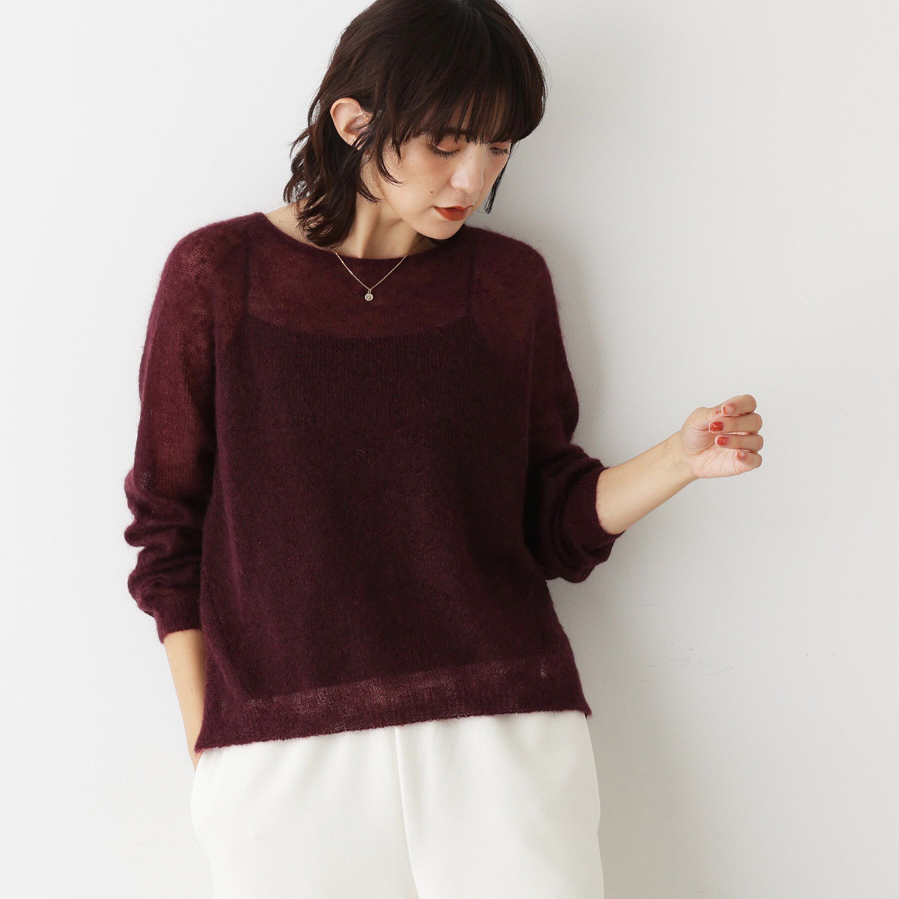 Dessin「ソフトモヘヤニット」|ニット・セーター|