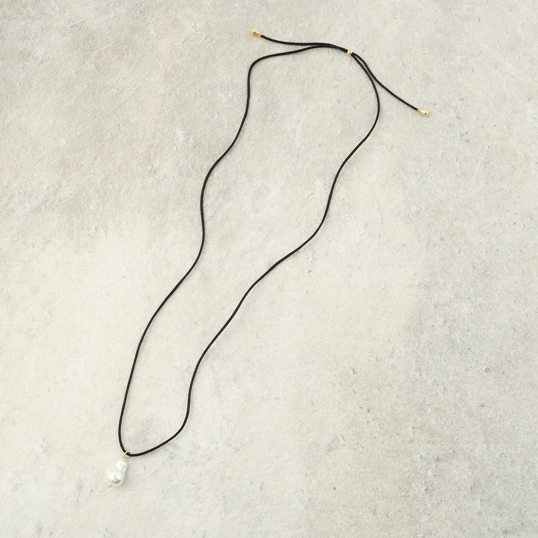 Dessin「パール調モチーフコードネックレス」|ネックレス|オフホワイト(003