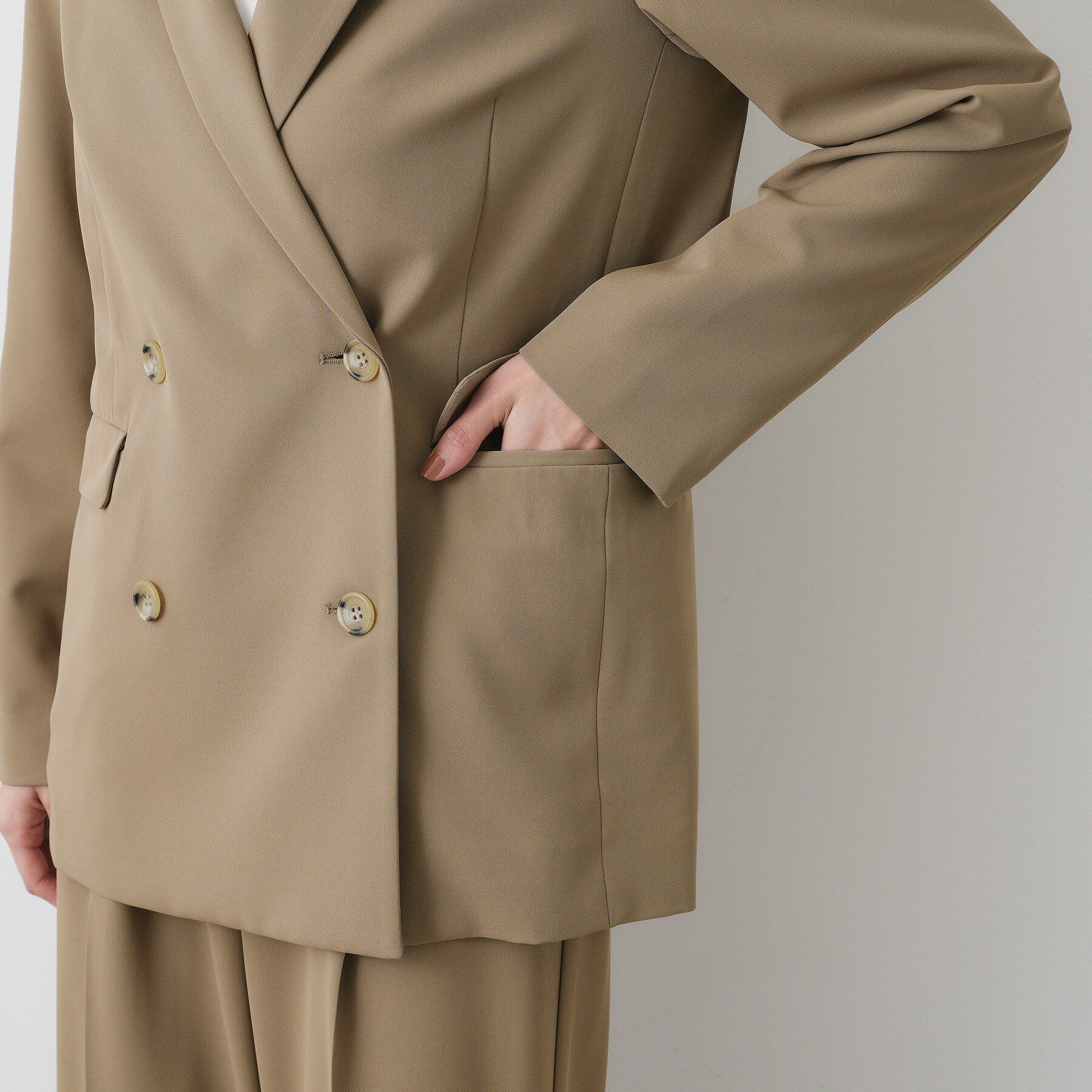 Dessin「【入卒/セレモニー/お仕事/セットアップ可能】ダブルジャケット」|テーラードジャケット|