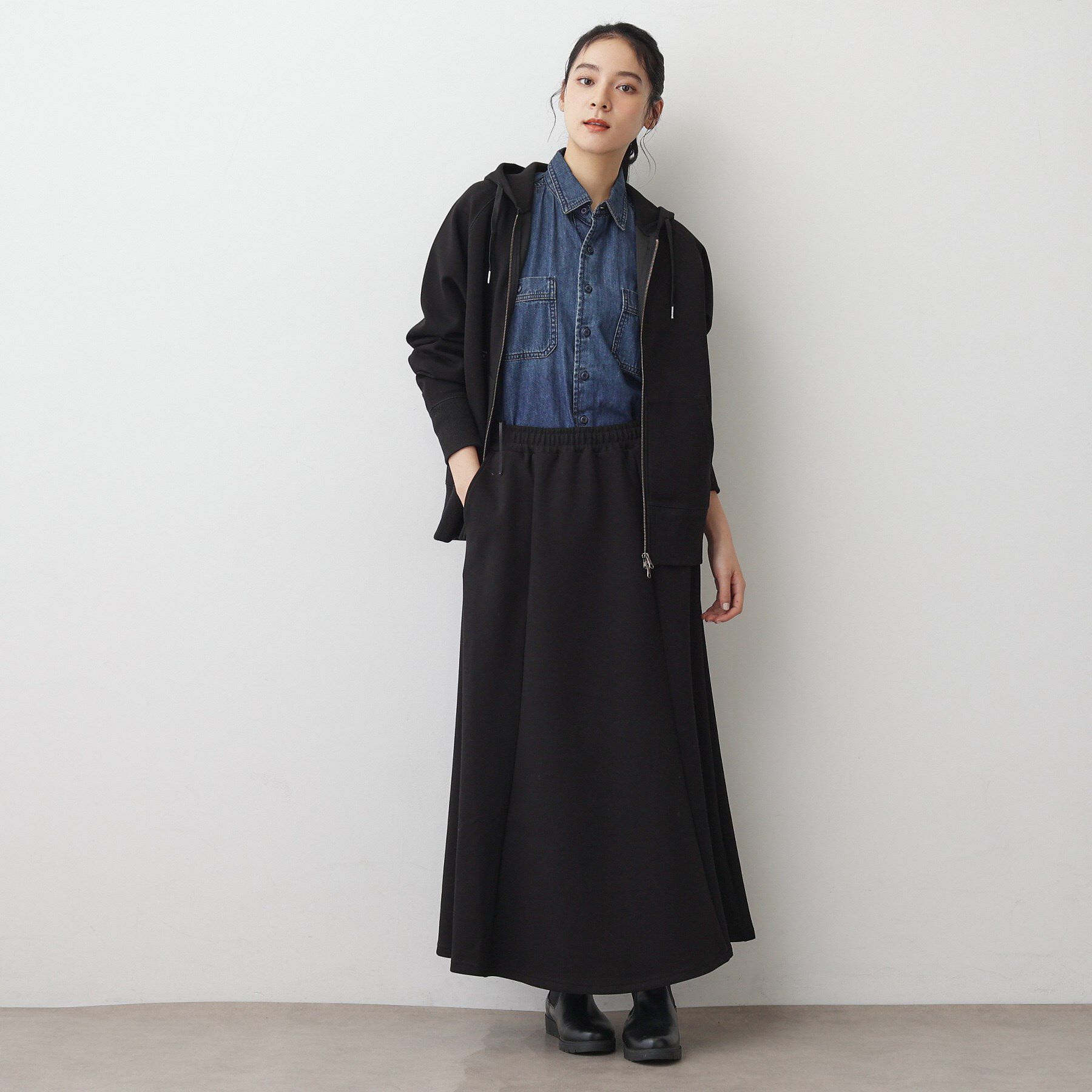 Dessin「コットンボンディングパーカー」|パーカー|