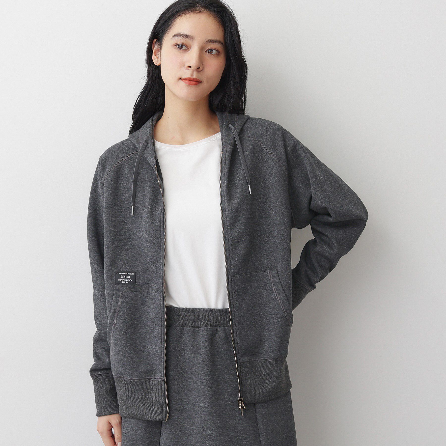 Dessin「コットンボンディングパーカー」|パーカー|