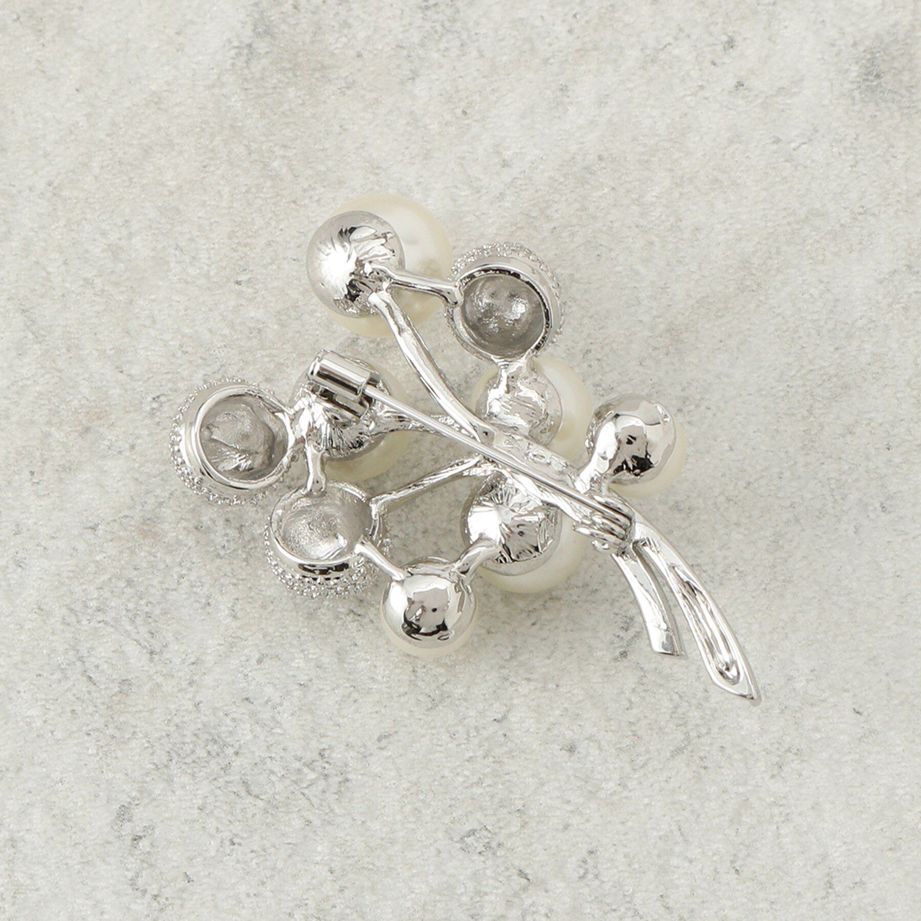 Dessin「【入卒/セレモニー】パール調ブーケブローチ」|ブローチ・コサージュ|