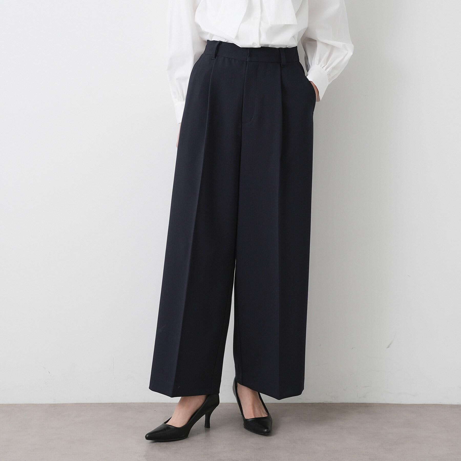 Dessin「【セットアップ可能/洗える】ダブルクロスワイドパンツ」|その他|