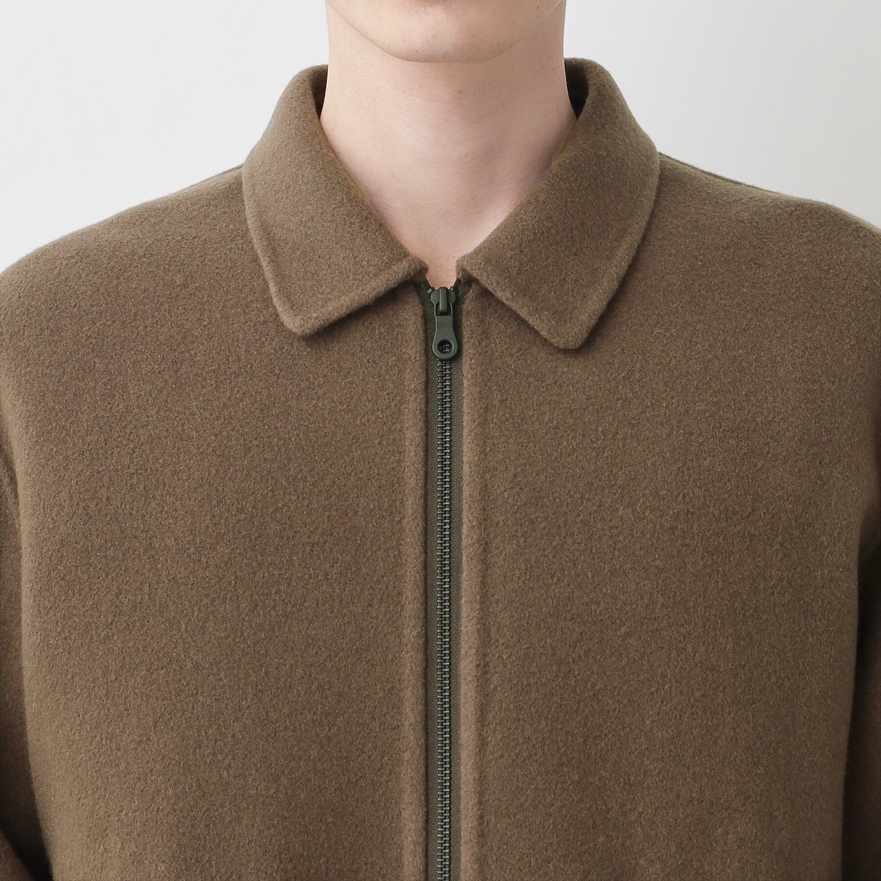 Dessin「【洗える】メルトンジャケット」|ステンカラーコート|