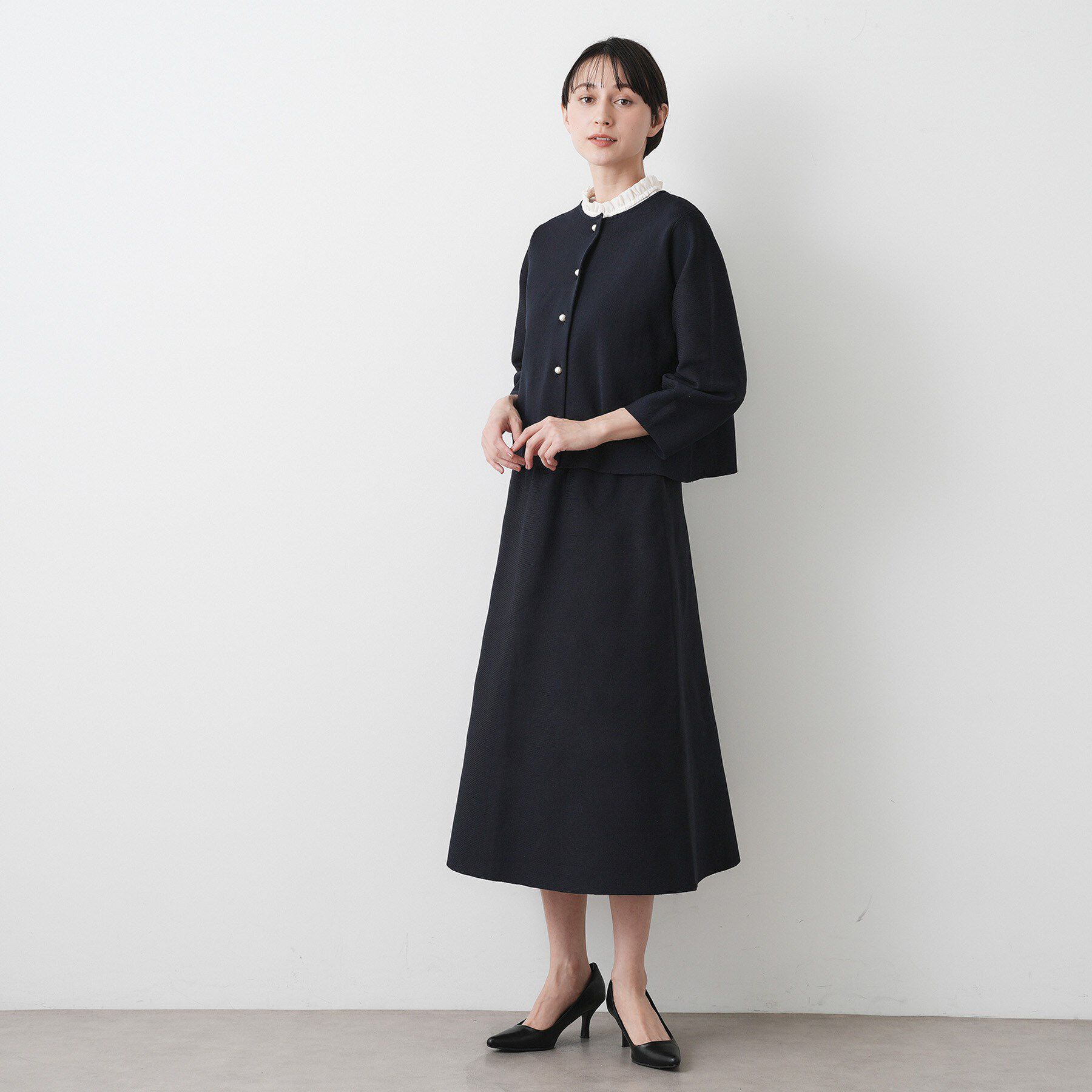 Dessin「【入卒/セレモニー/単品使い2WAY可能】ニットセットアップ」|スーツ|