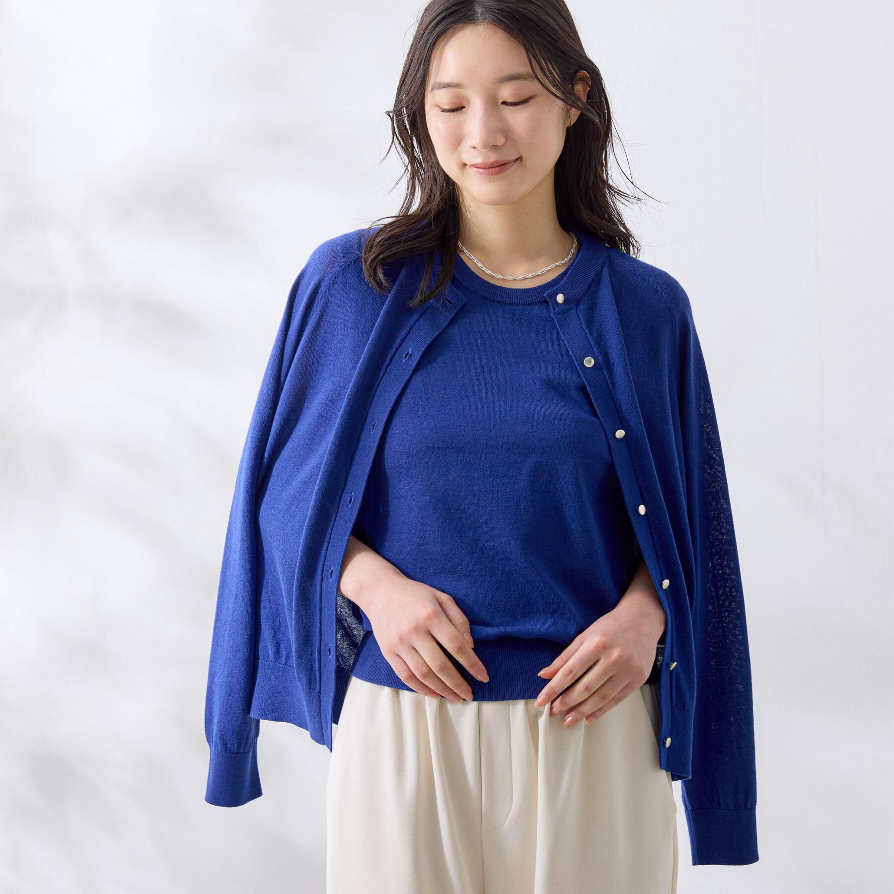 Dessin「【2点セット/洗える】アンサンブルニット」|ニット・セーター|