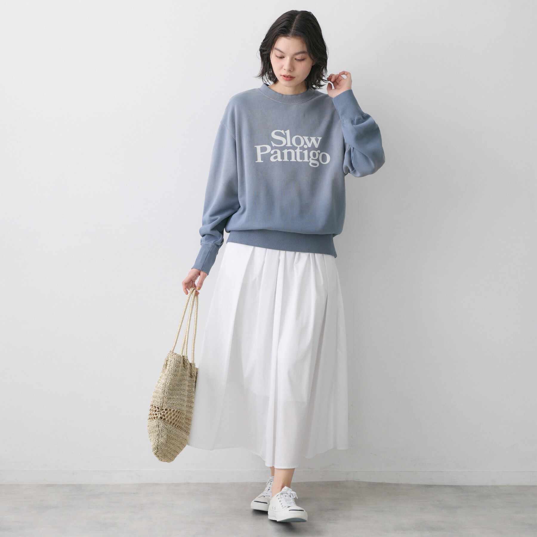 Dessin「【ユニセックス/洗える】ヴィンテージライク裏毛スウェット」|パーカー|