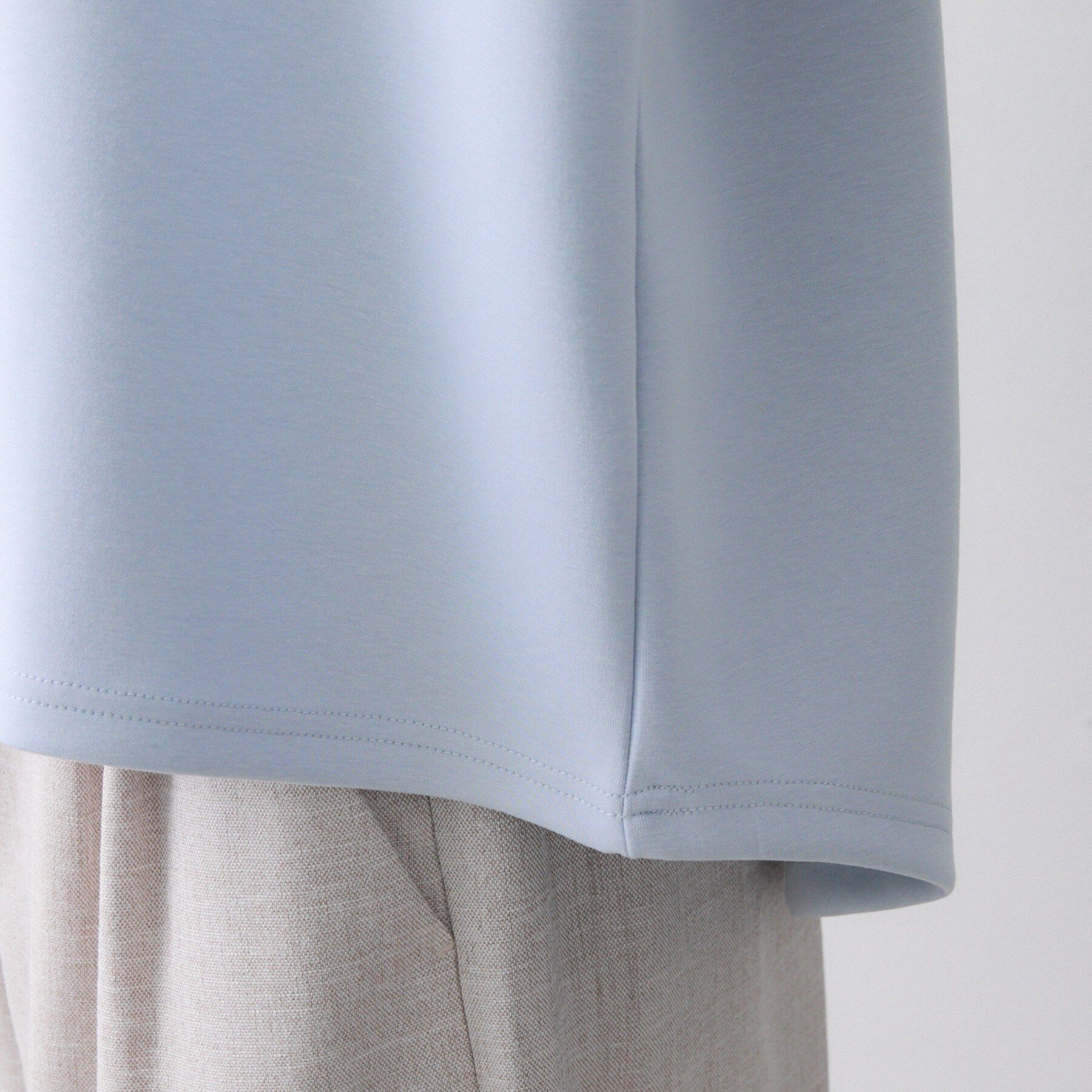 Dessin「【洗える】8分袖ボンディングカットソー」|Tシャツ・カットソー|