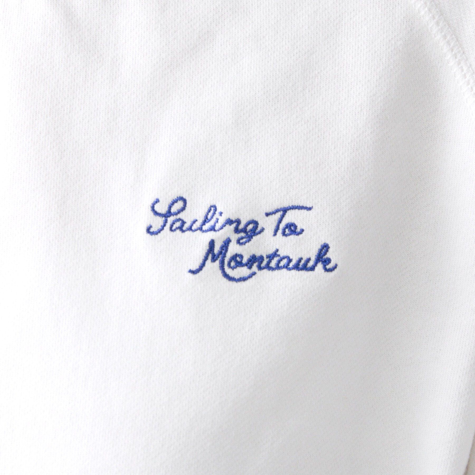 Dessin「【洗える】ミニ裏毛刺繍ロゴプルオーバー」|Tシャツ・カットソー|