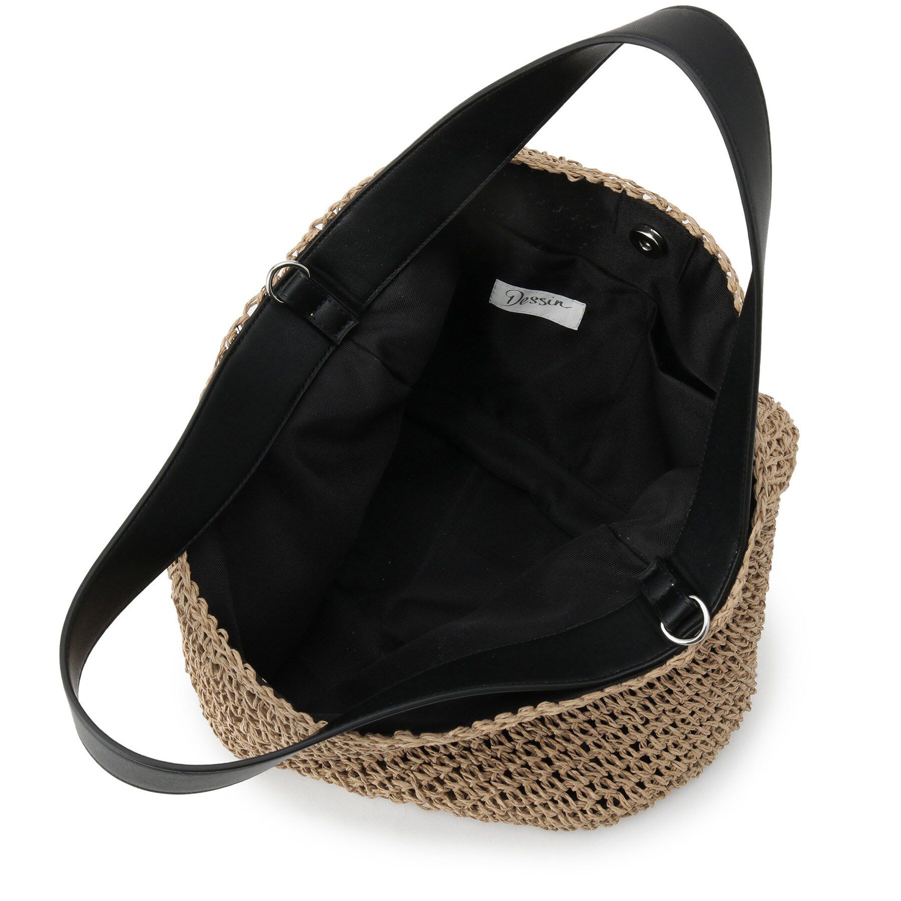 Dessin「【2WAY】ペーパーメッシュショルダートート」|トートバッグ|