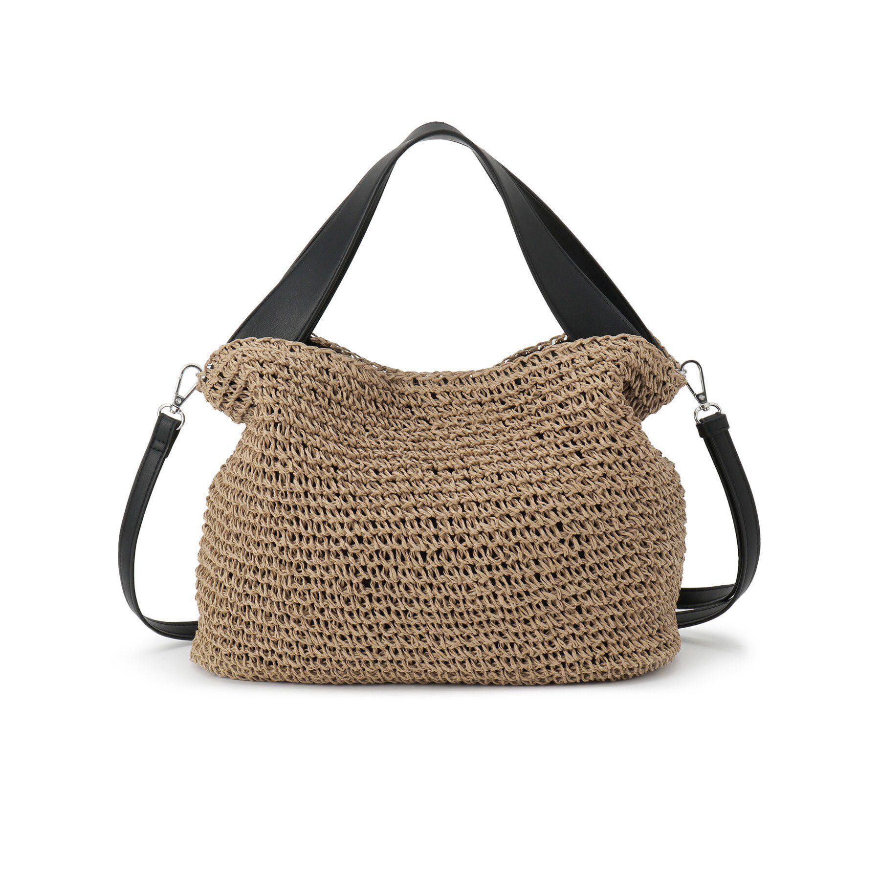 Dessin「【2WAY】ペーパーメッシュショルダートート」|トートバッグ|