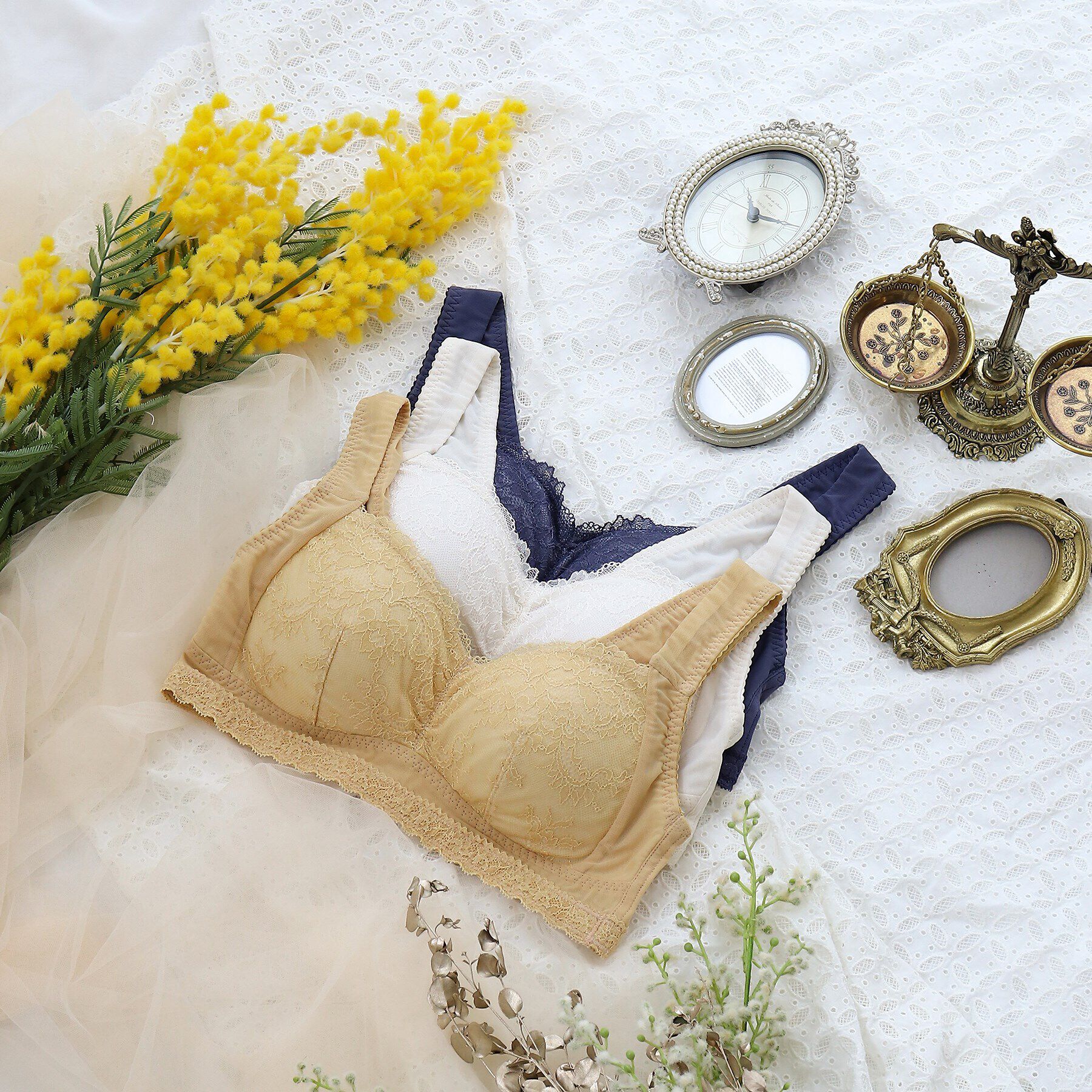 Risa Magli「◆シャンタル おやすみブラ」|インナー|