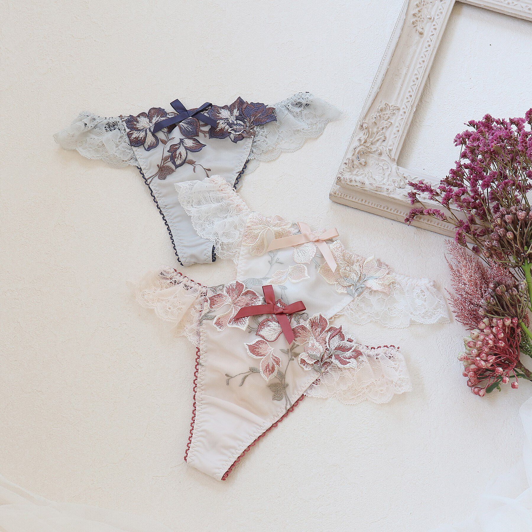 Risa Magli「クレモンス Tバックショーツ」|インナー|