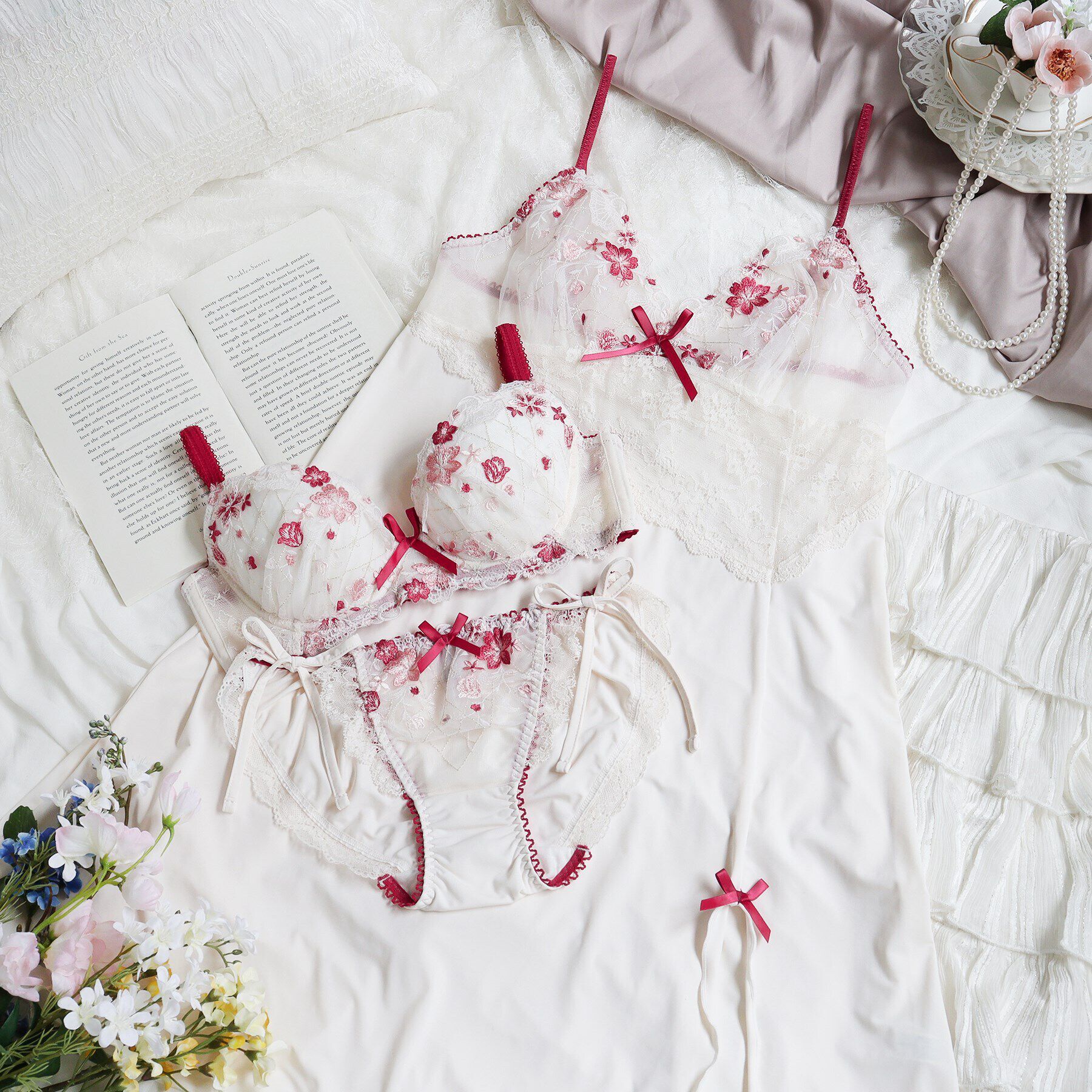 Risa Magli「ハーパー リボンショーツ」|インナー|