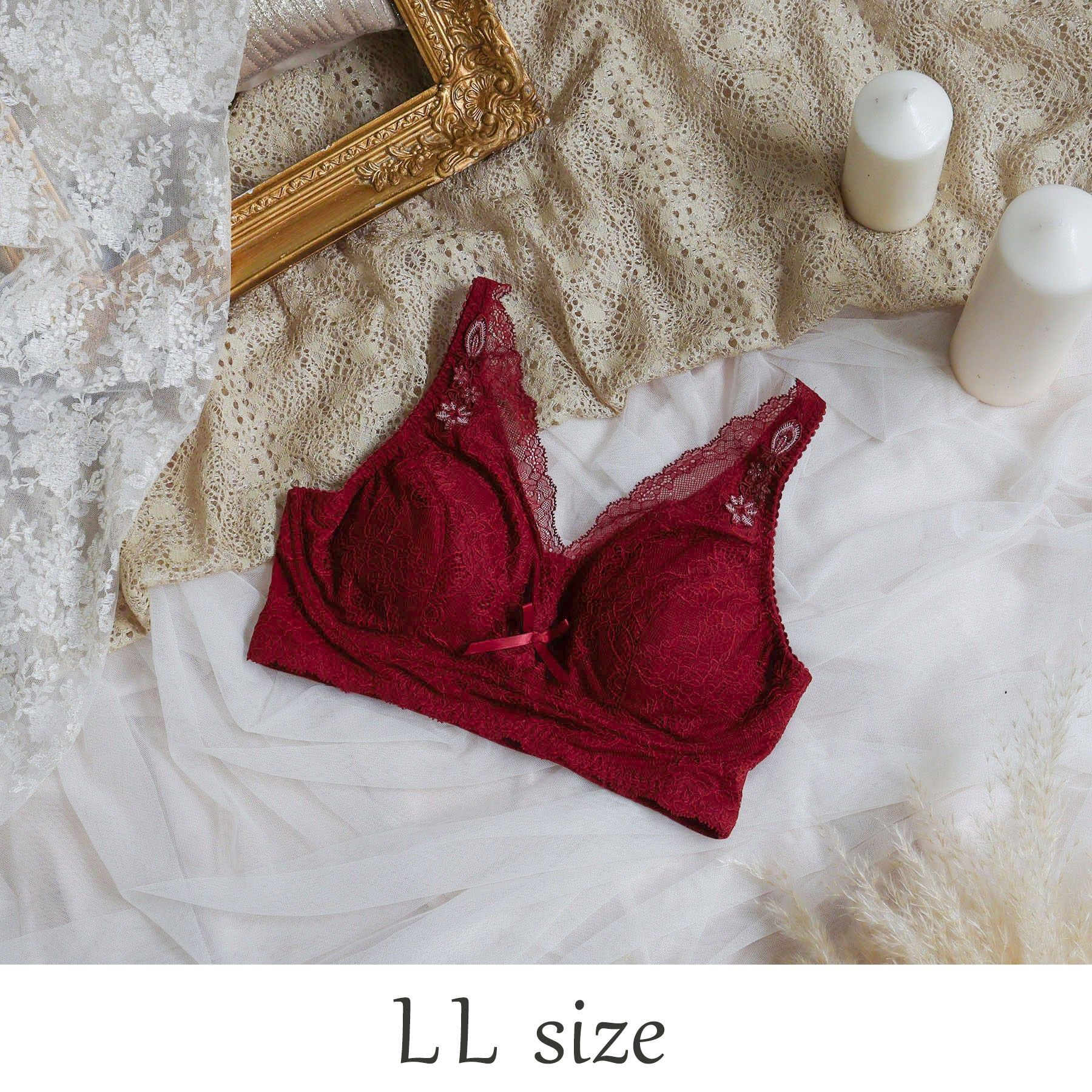 Risa Magli「スカイラー おやすみブラ（LL）」|インナー|ボルドー(064)
