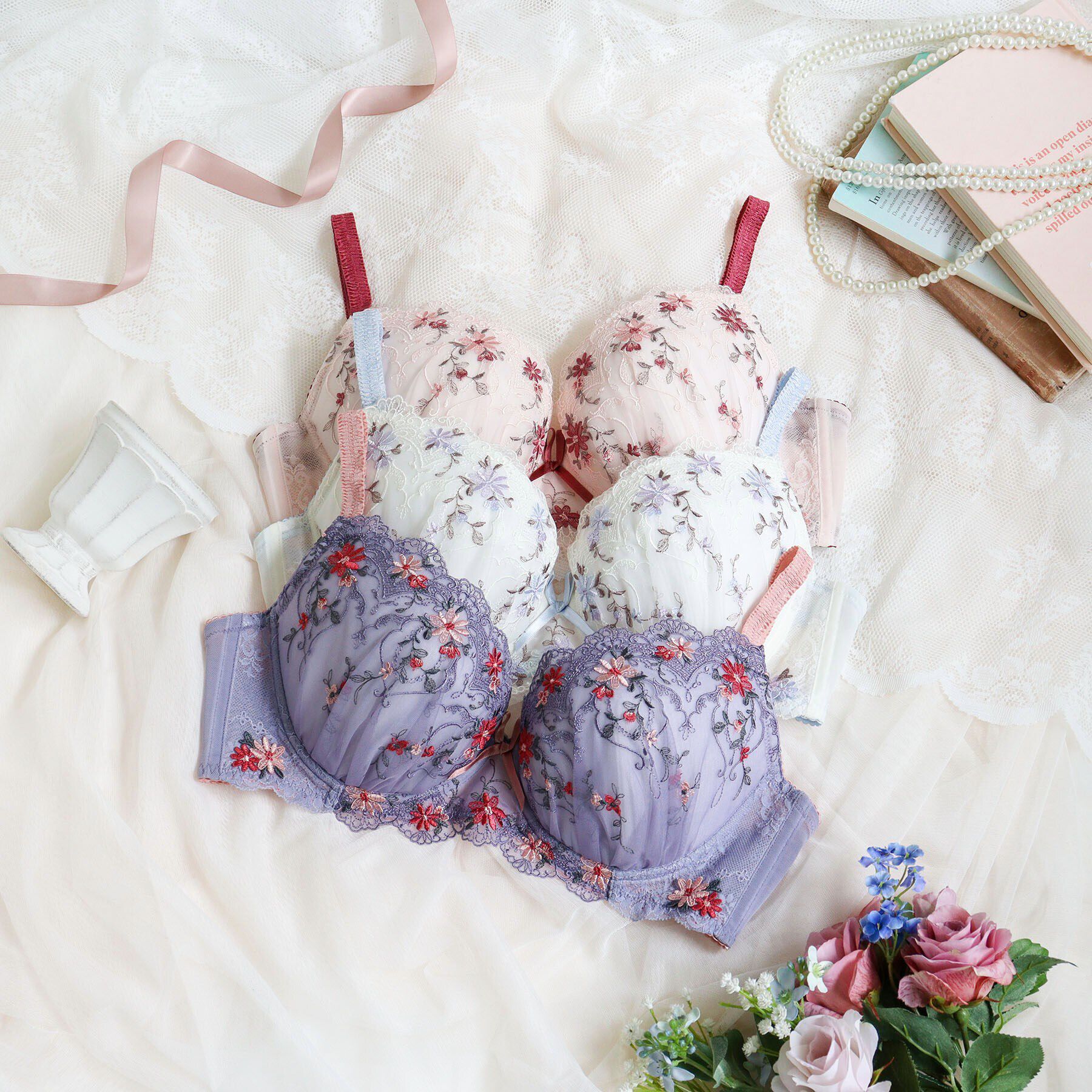 Risa Magli「フィオナ ブラジャー（G-I）＜バストアップタイプ＞」|インナー|