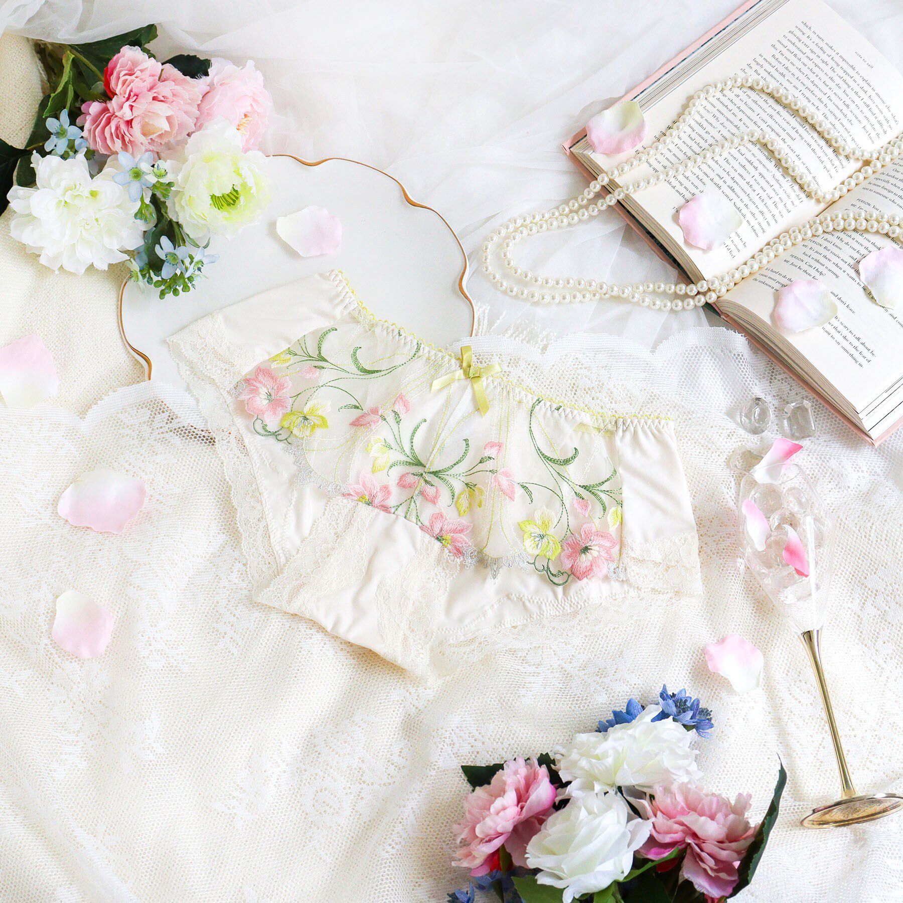 Risa Magli「テリン ヒップハング」|インナー|イエロー(032)