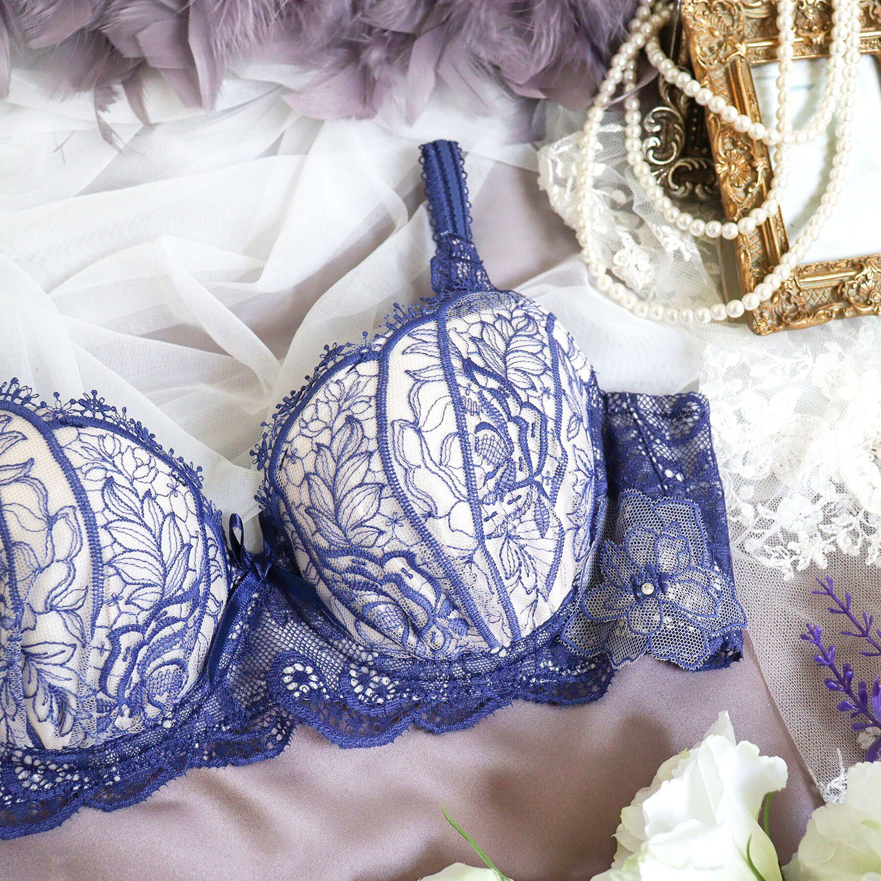 Risa Magli「ジョセリン ブラジャー（B-D）＜D Make Type＞」|インナー|