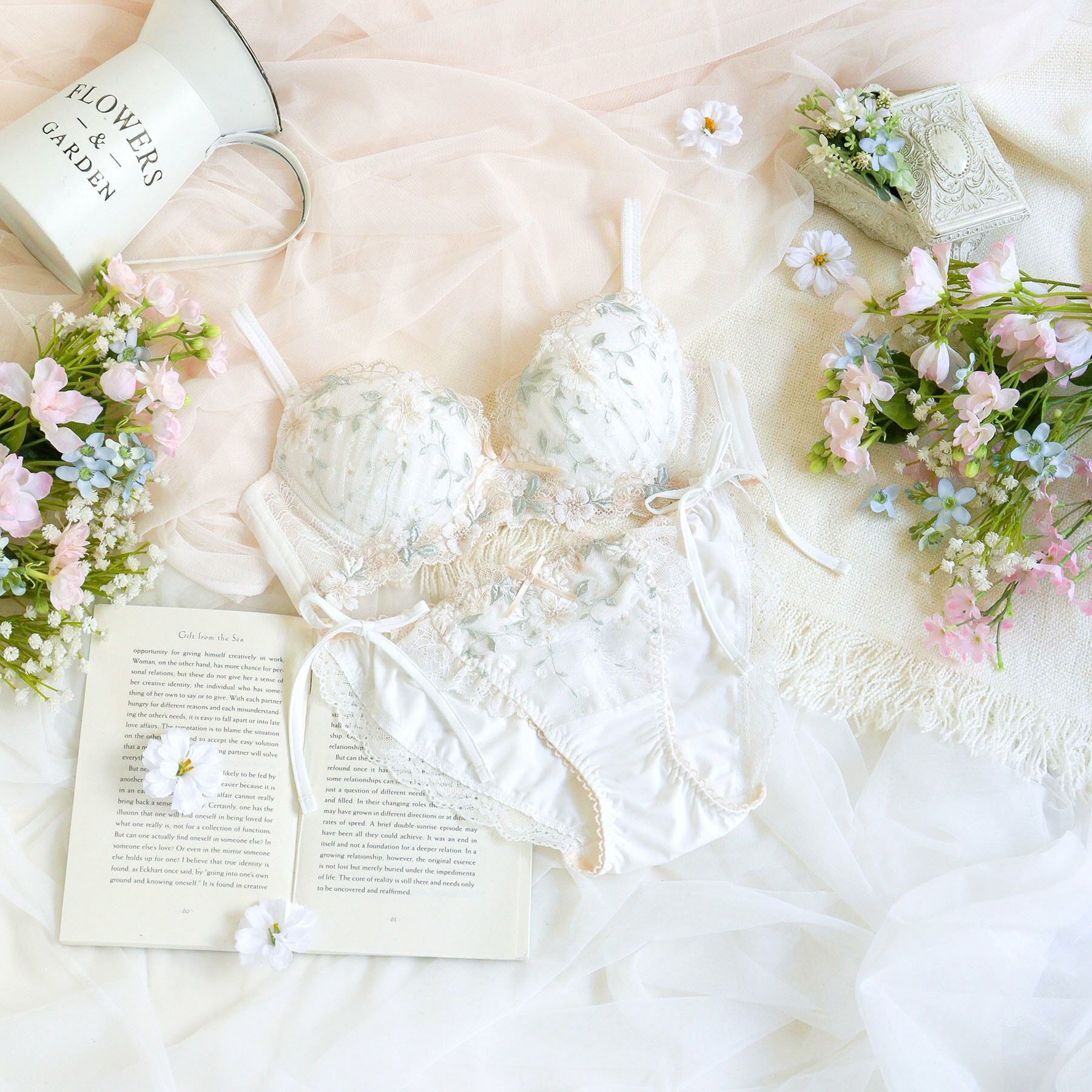 Risa Magli「シュクリエ リボンショーツ」|インナー|