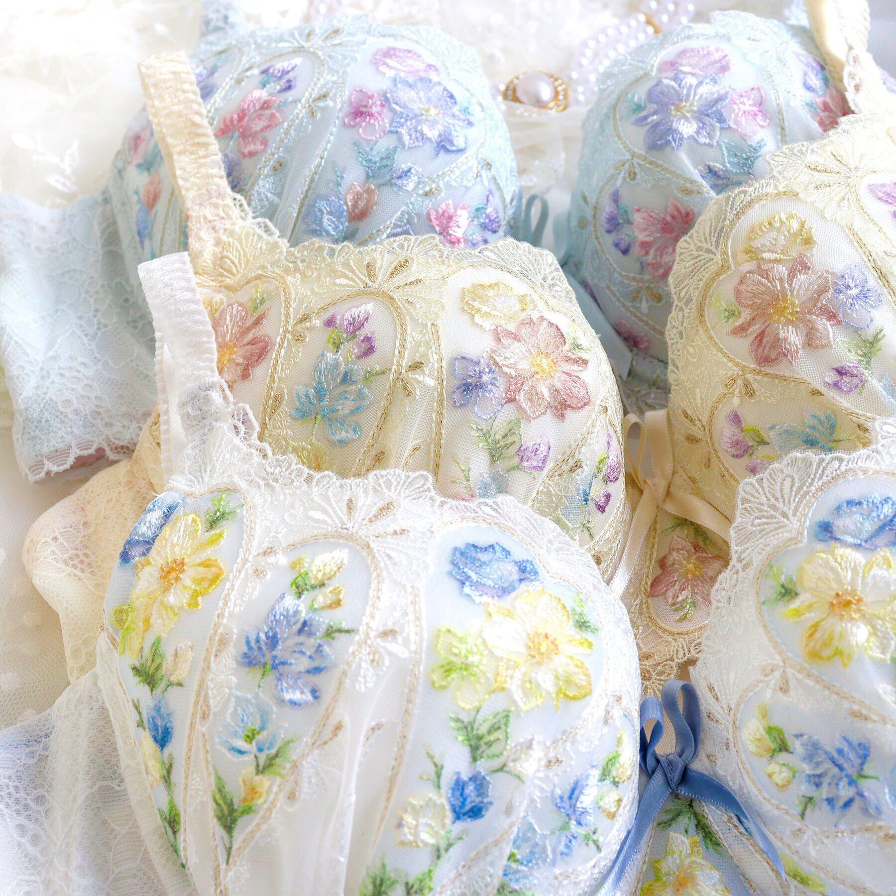 Risa Magli「フロリタ ブラジャー＜D Make Type＞（G-H）」|インナー|