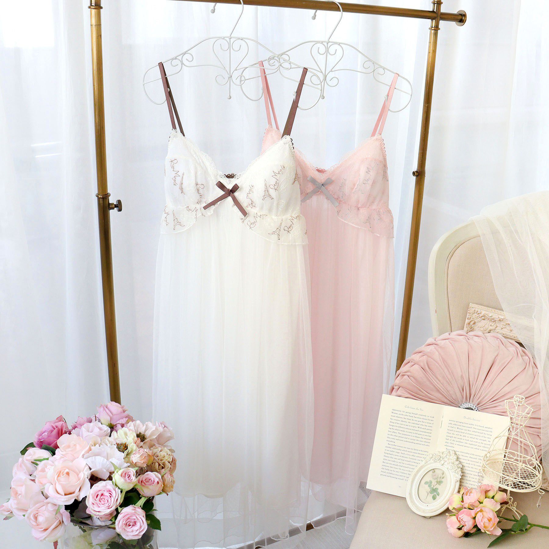 Risa Magli「ソヨン カップ付マキシワンピース」|インナー|