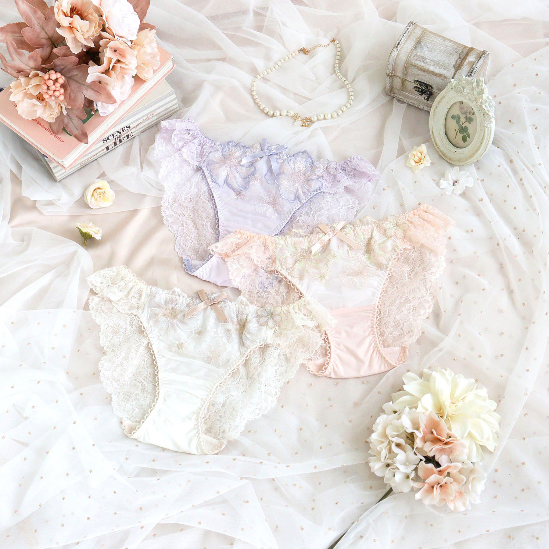 Risa Magli「ピア レースショーツ」|インナー|