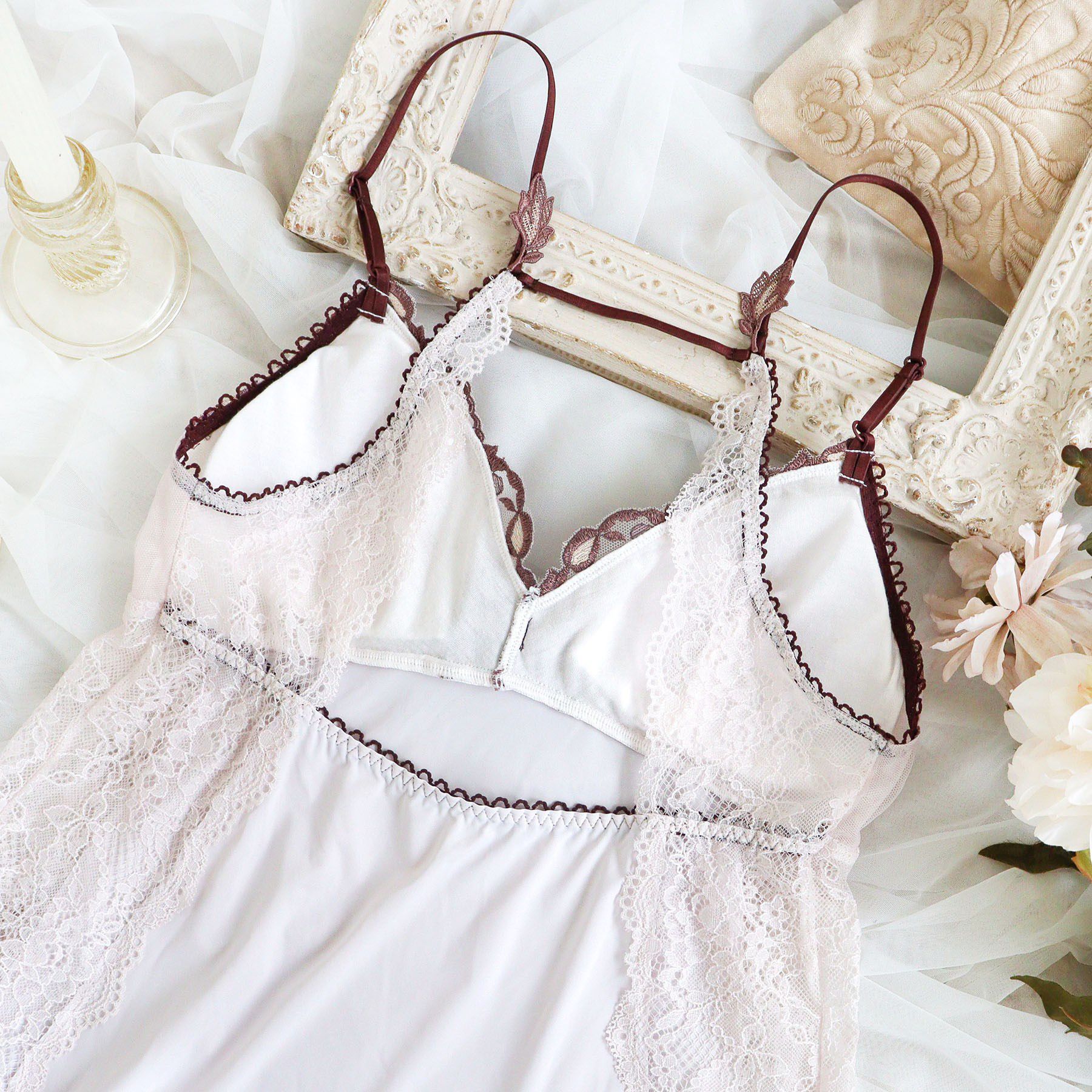 Risa Magli「エレノア カップ付スリップ」|キャミソール|