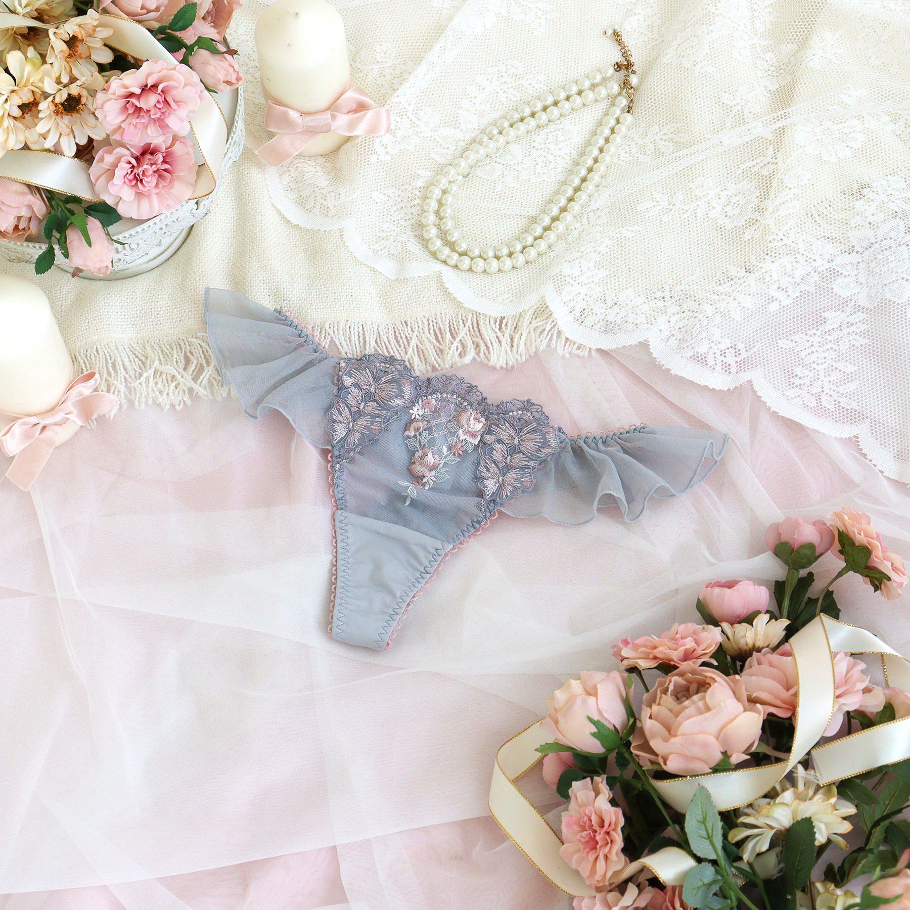 Risa Magli「リピネ Tバック」|インナー|グレー(012)