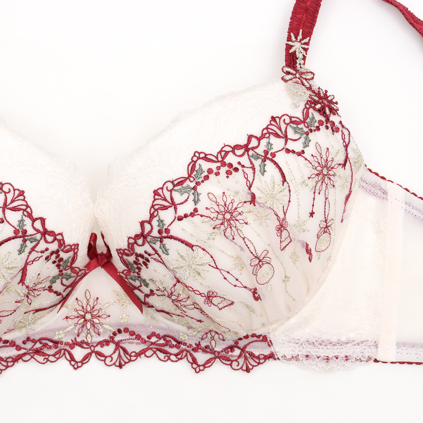 Risa Magli「【ルビー】 ブラジャー (G-I) ＜Glamor Bra (バストアップタイプ)＞」|インナー|