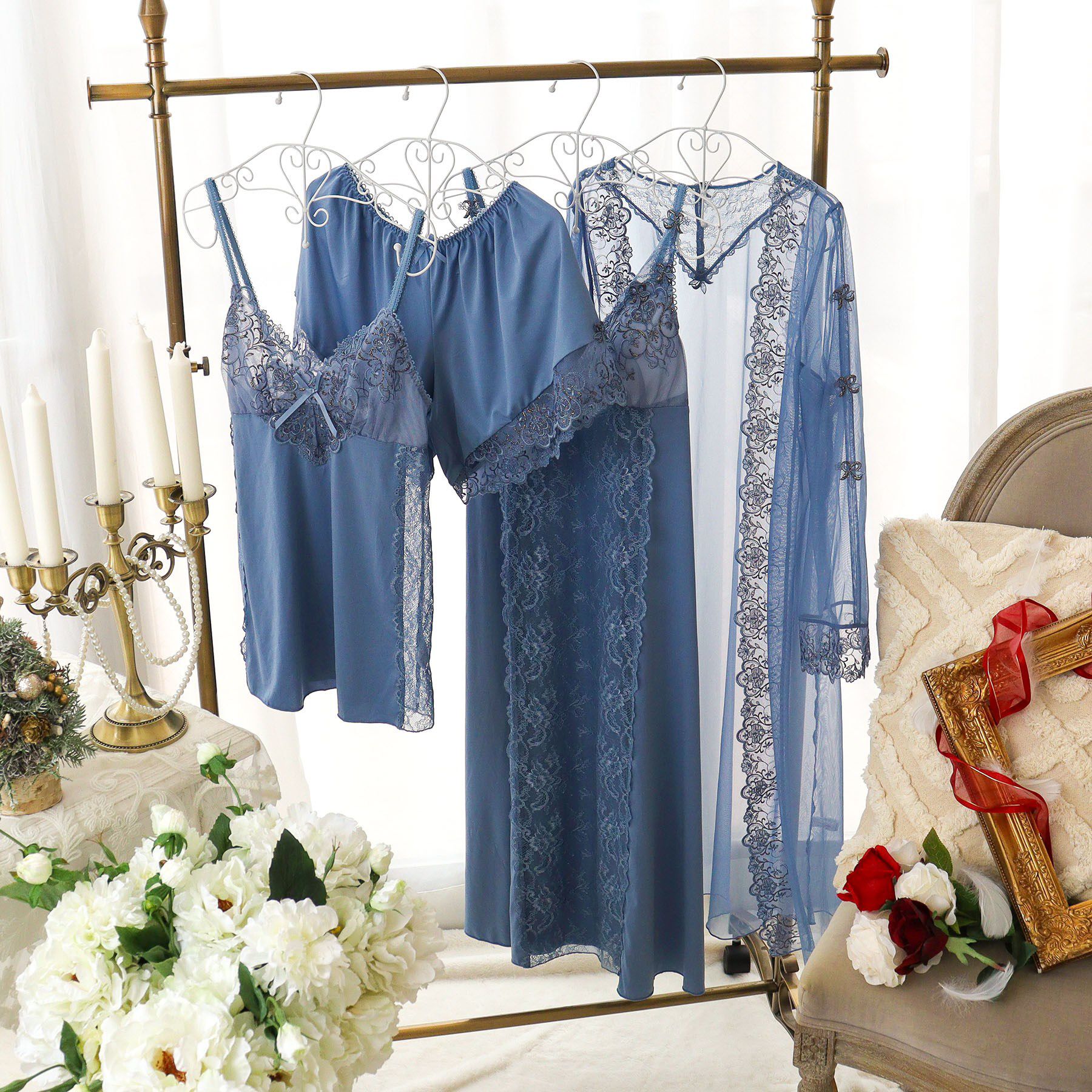 Risa Magli「【アリーナ】 キャミタップセット」|インナー|