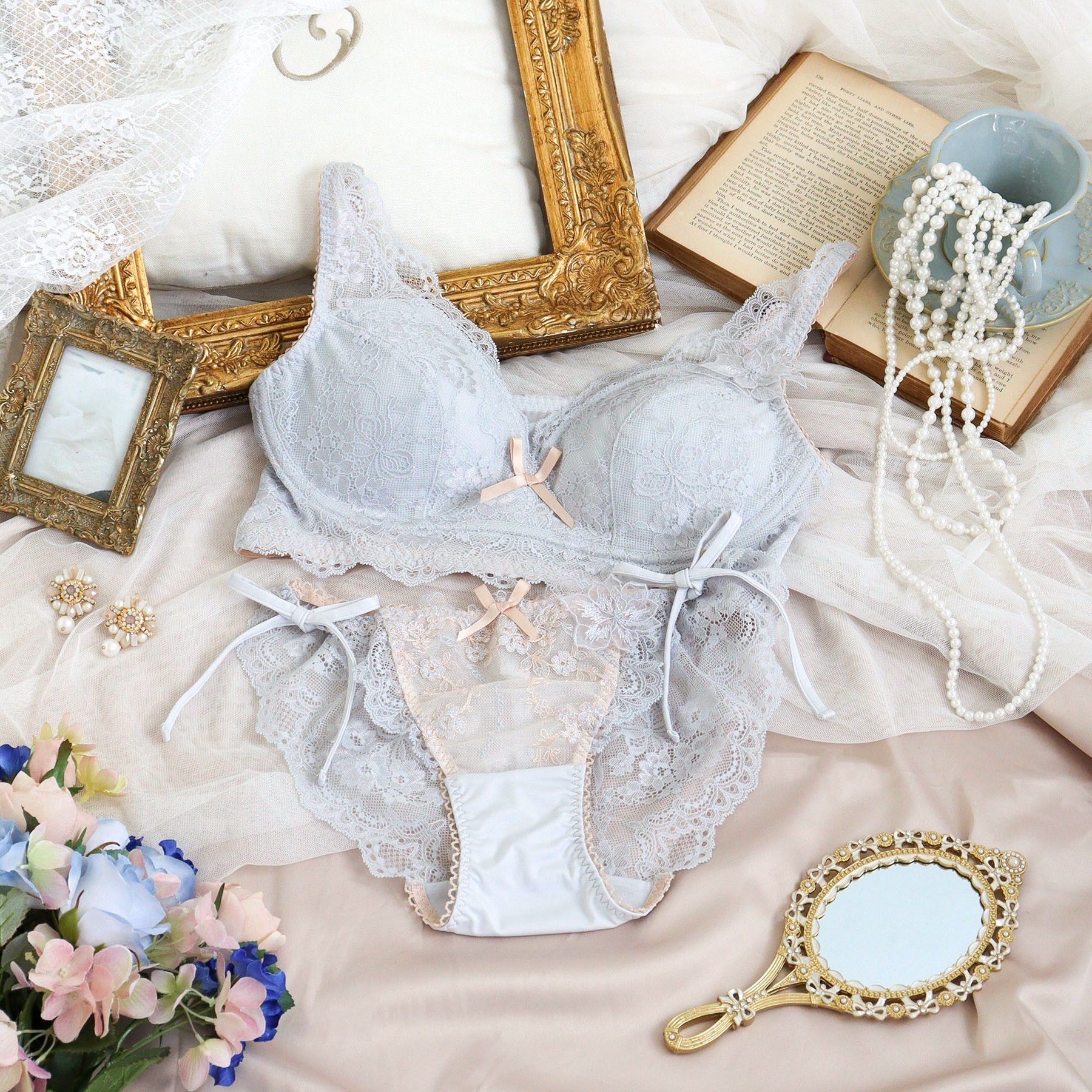 Risa Magli「アルベルタ おやすみブラ (3L)」|インナー|