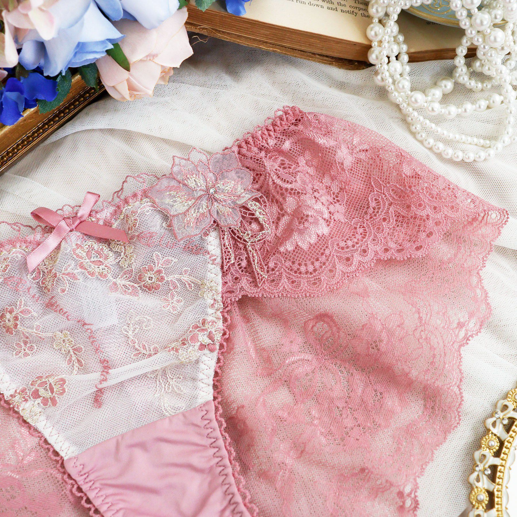 Risa Magli「アルベルタ レースショーツ」|インナー|