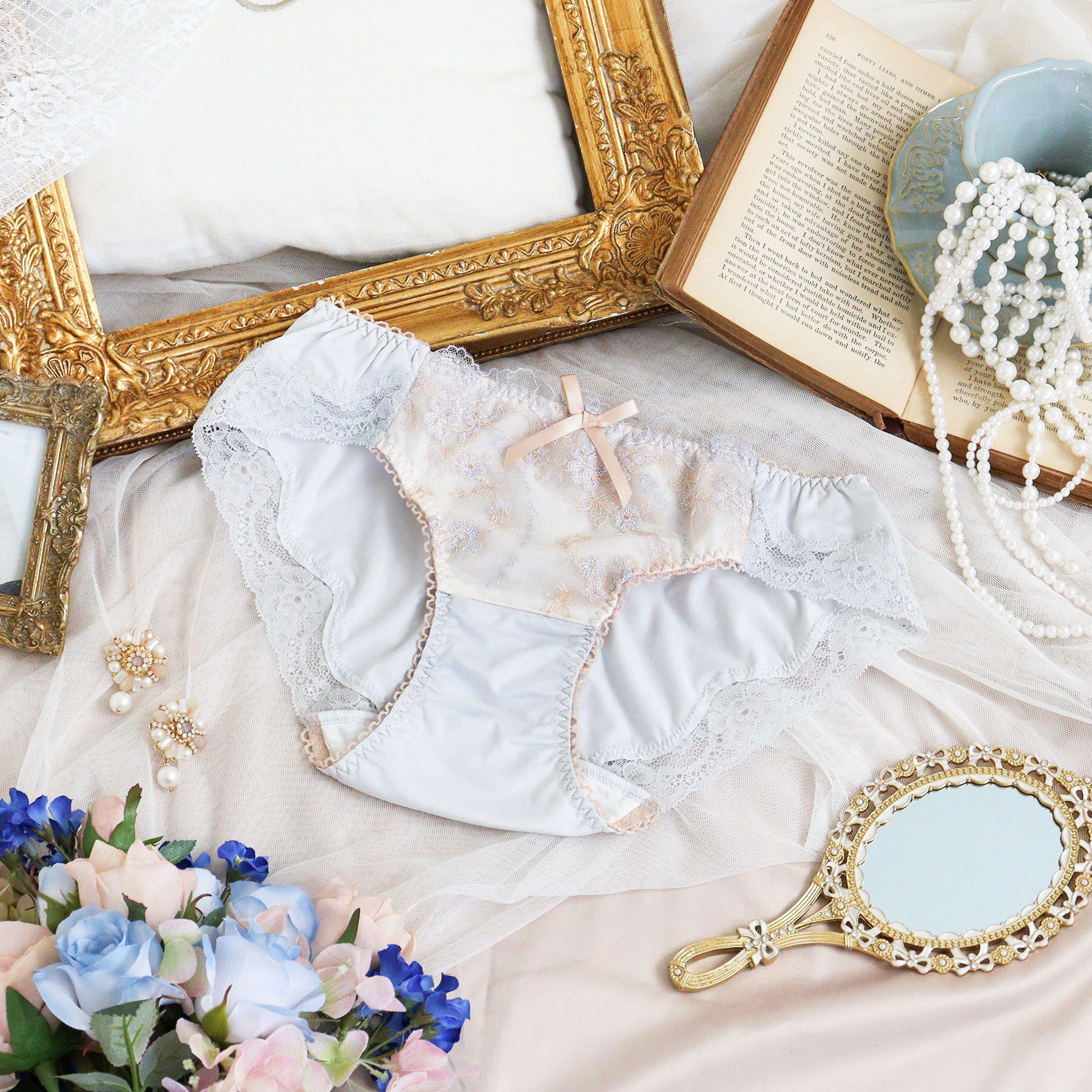 Risa Magli「アルベルタ サニタリー」|インナー|ライトグレー(011