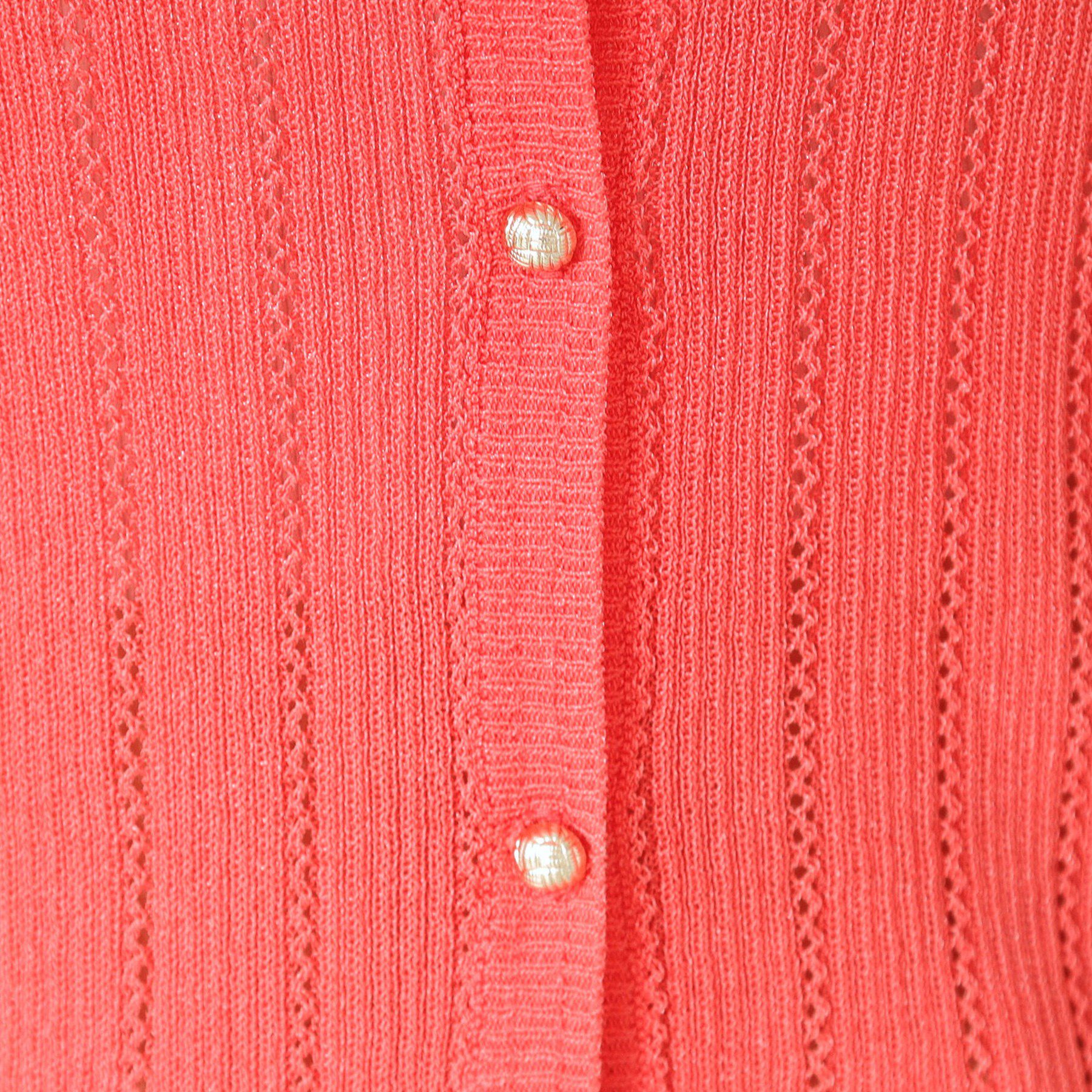 ITS&rsquo;DEMO「【手洗い可】透かし編みクルーカーデ」|カーディガン|